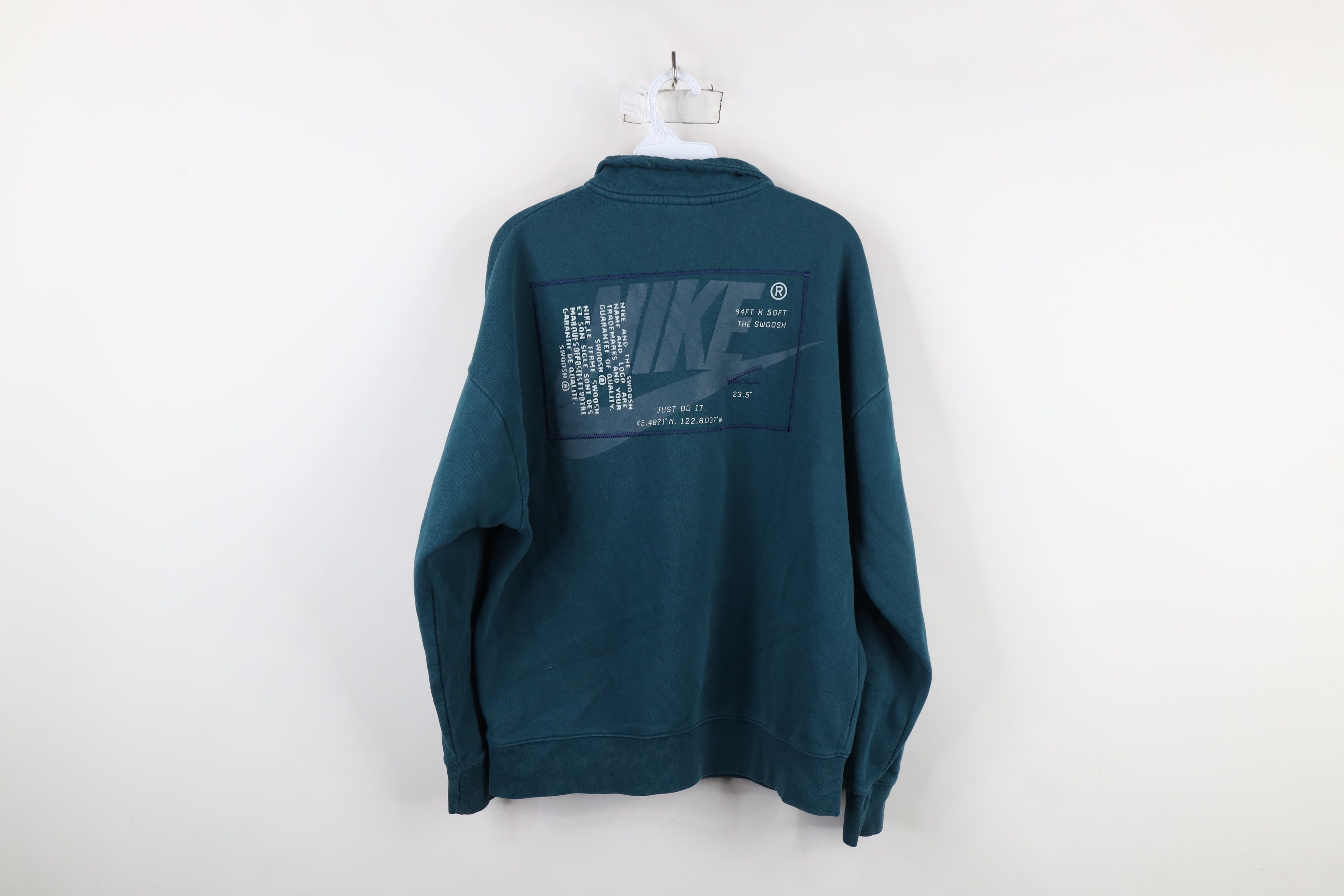 Nike × Vintage Vintage Y2K Nike Sportswear Spell French Terry Sweatshirt Size M / US 6-8 / IT 42-44 - 13 Thumbnail