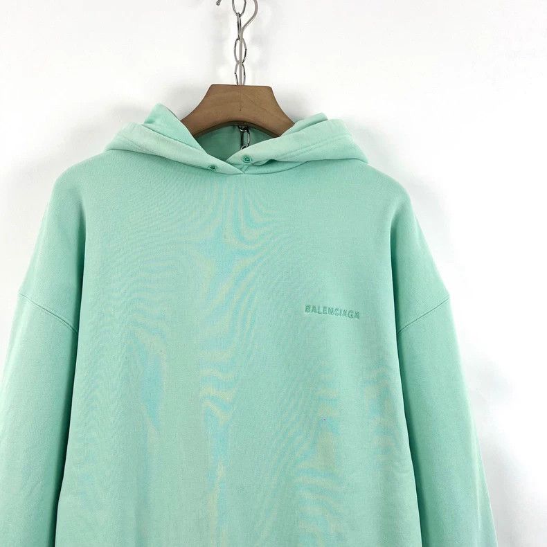 Balenciaga Balenciaga Mint green front and back monogrammed embroider Size US XS / EU 42 / 0 - 4 Thumbnail