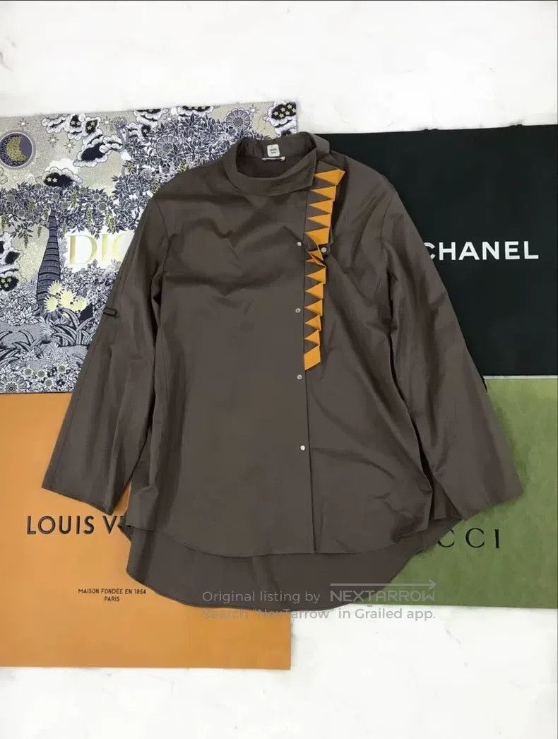 Hermes Hermes Runway Shirt Size XXS / US 00 / IT 34 - 3 Thumbnail