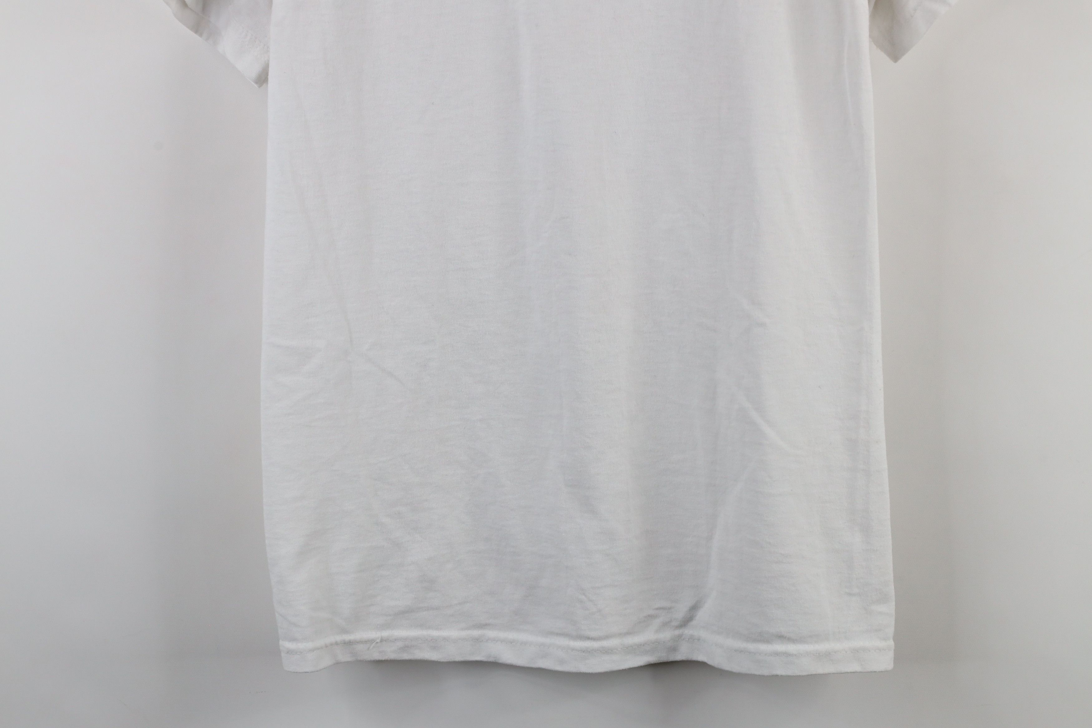 Vintage Vintage 90s Streetwear Short Sleeve T-Shirt White Cotton Size US S / EU 44-46 / 1 - 10 Thumbnail