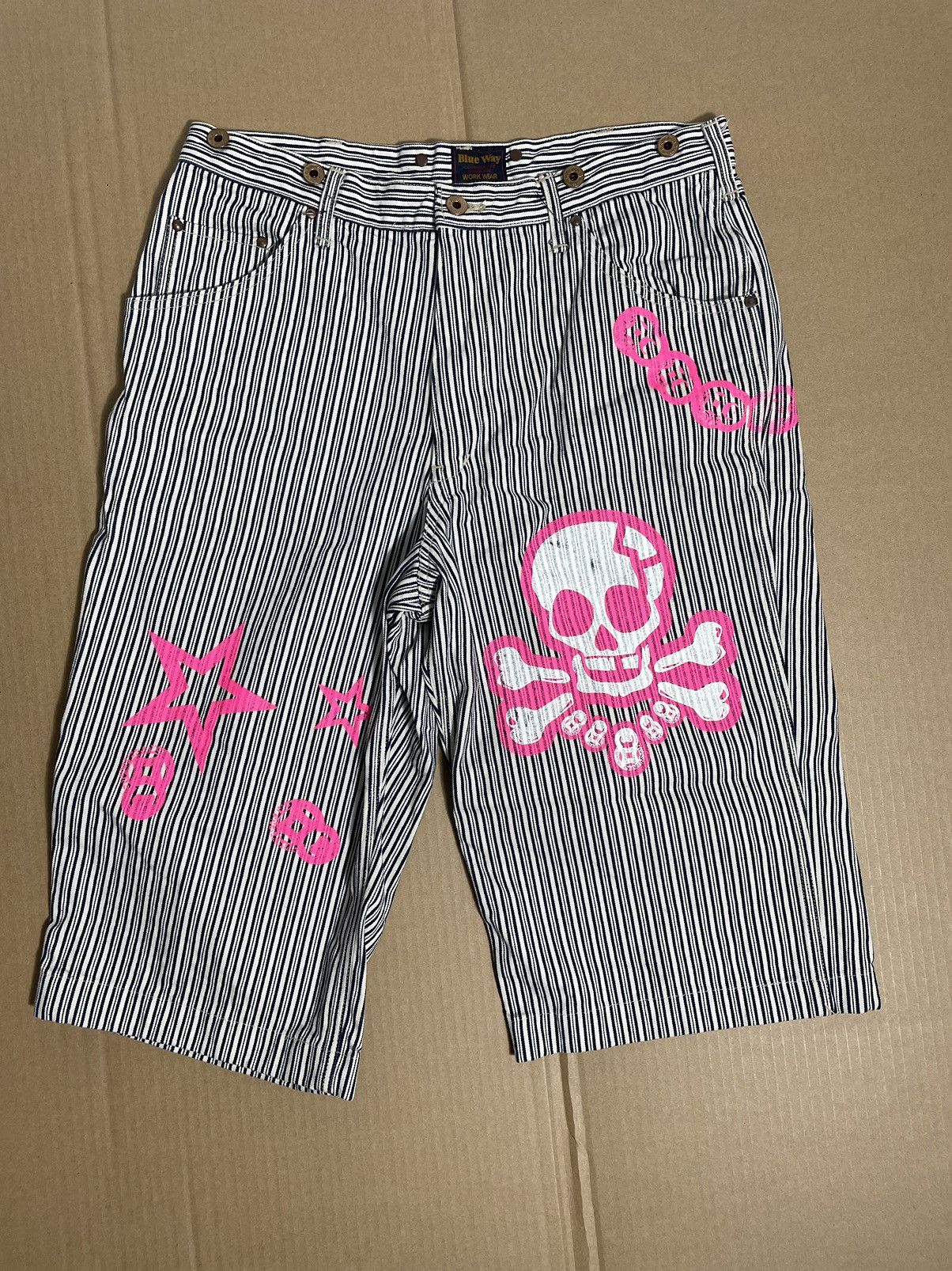 Japanese Brand Blue Way Workwear Short Pants Size US 32 / EU 48 - 1 Thumbnail