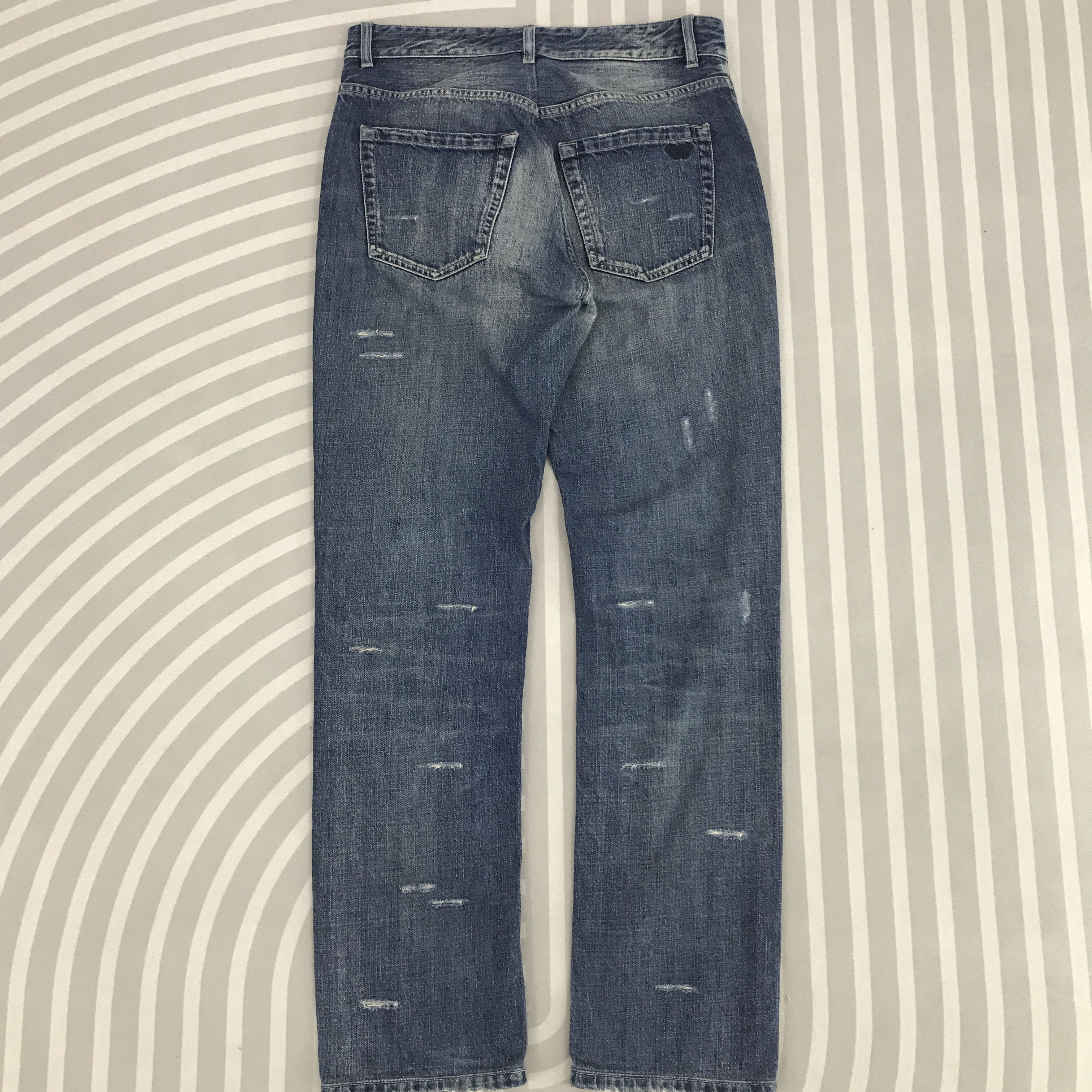 Bottega Veneta × Vintage Vintage Bottega Veneta Distressed Denim pants Size US 29 - 2 Thumbnail