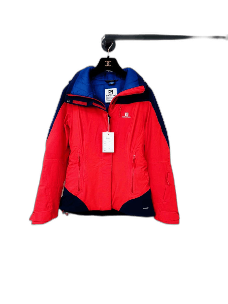 Moncler Salomon Women's Jacket Size XS Red/Blue Size XS / US 0-2 / IT 36-38 - 1 Thumbnail