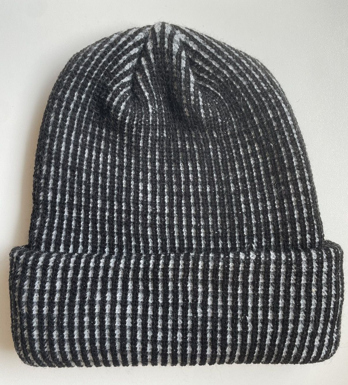 Noah Noah FW22 Tri Color Logo Beanie BLACK Size ONE SIZE - 4 Thumbnail