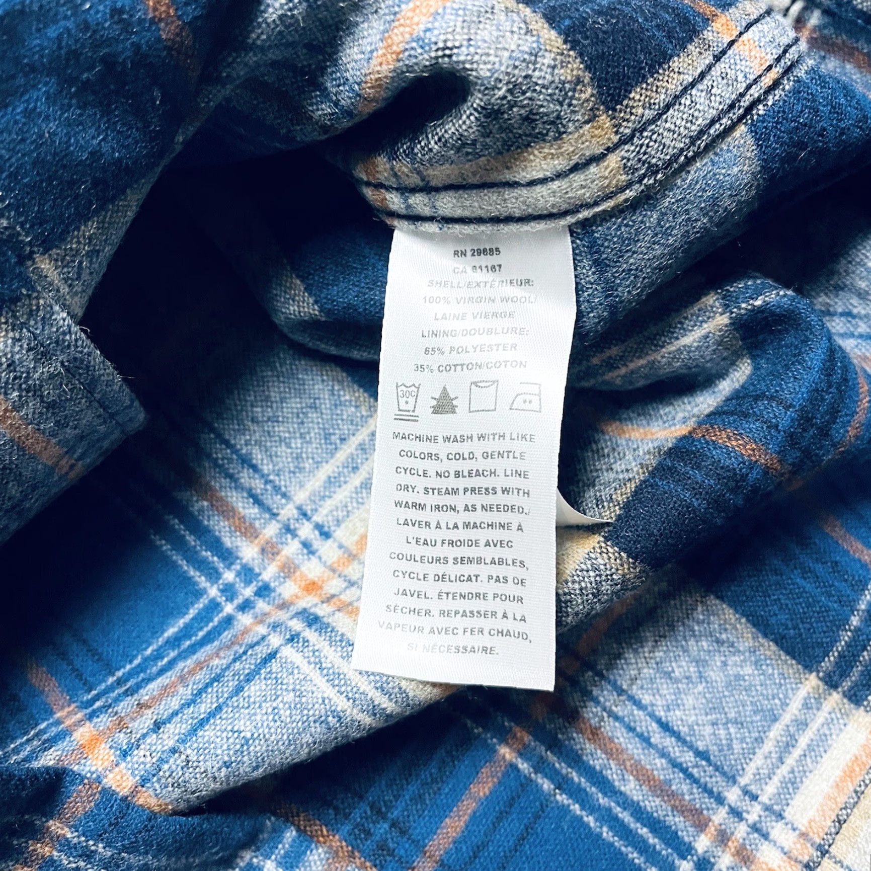 Pendleton Pendleton Original Board Shirt Plaid Flannel Button Up Loop Collar Medium Size US M / EU 48-50 / 2 - 4 Thumbnail