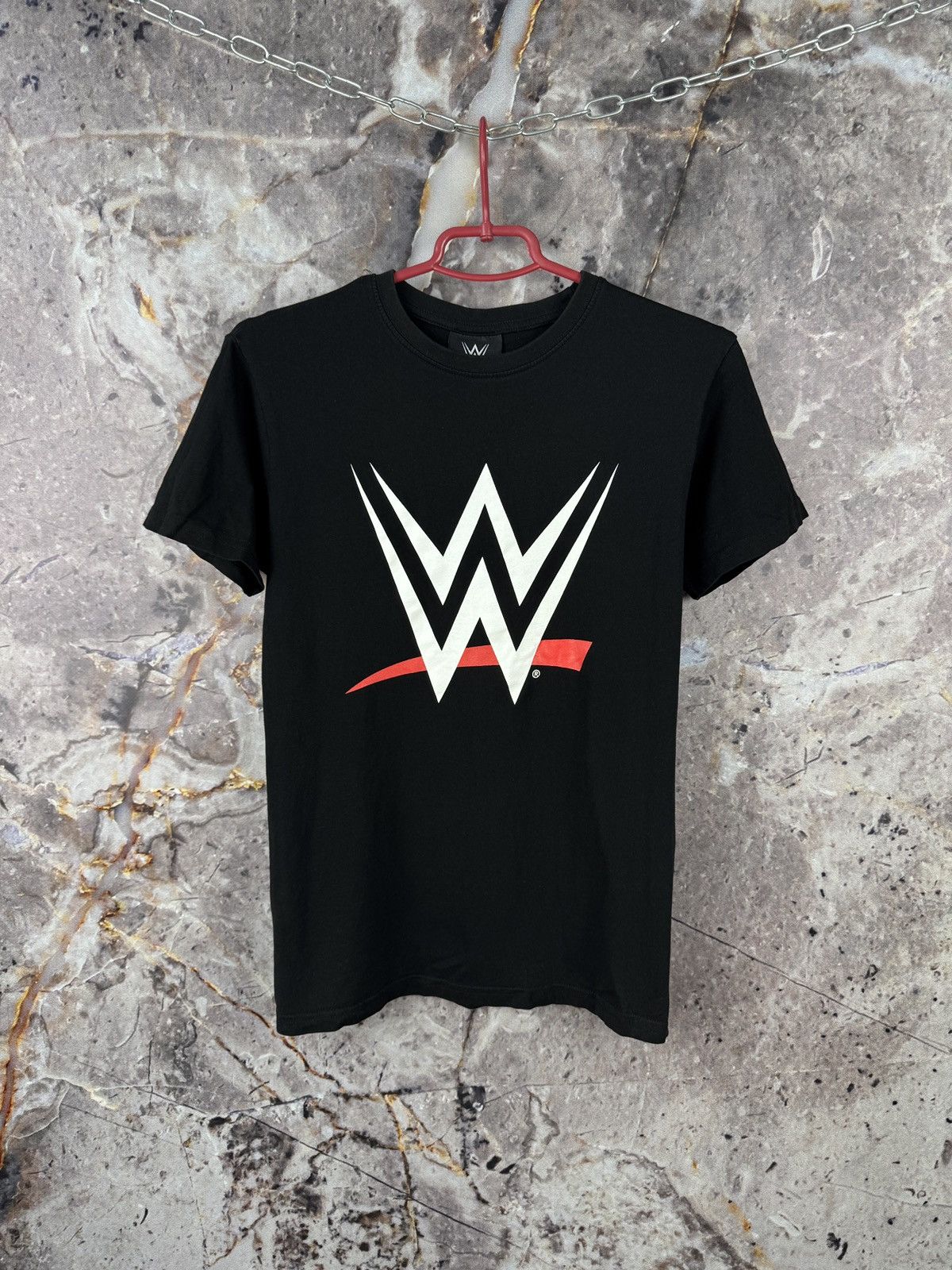 WWE Men’s Wrestling WWE WWF T-Shirt Black Big Logo Size Small Size US S / EU 44-46 / 1 - 1 Thumbnail