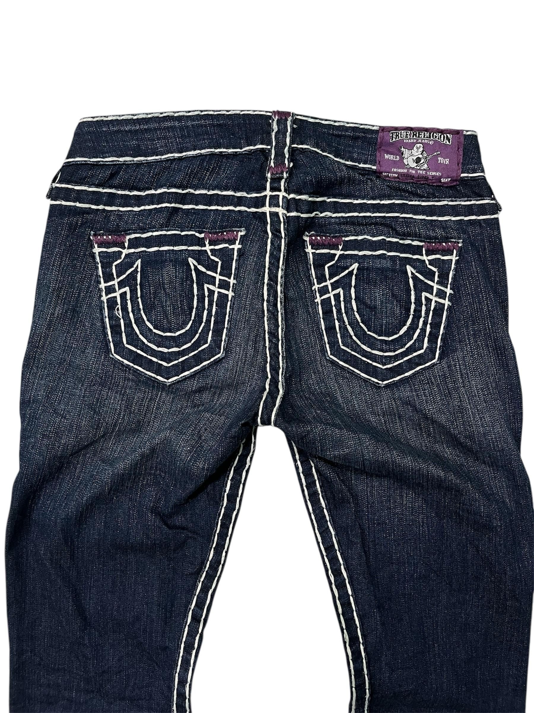 True Religion True Religion Stella Super T Skinny Jeans Size 27" / US 4 / IT 40 - 3 Thumbnail