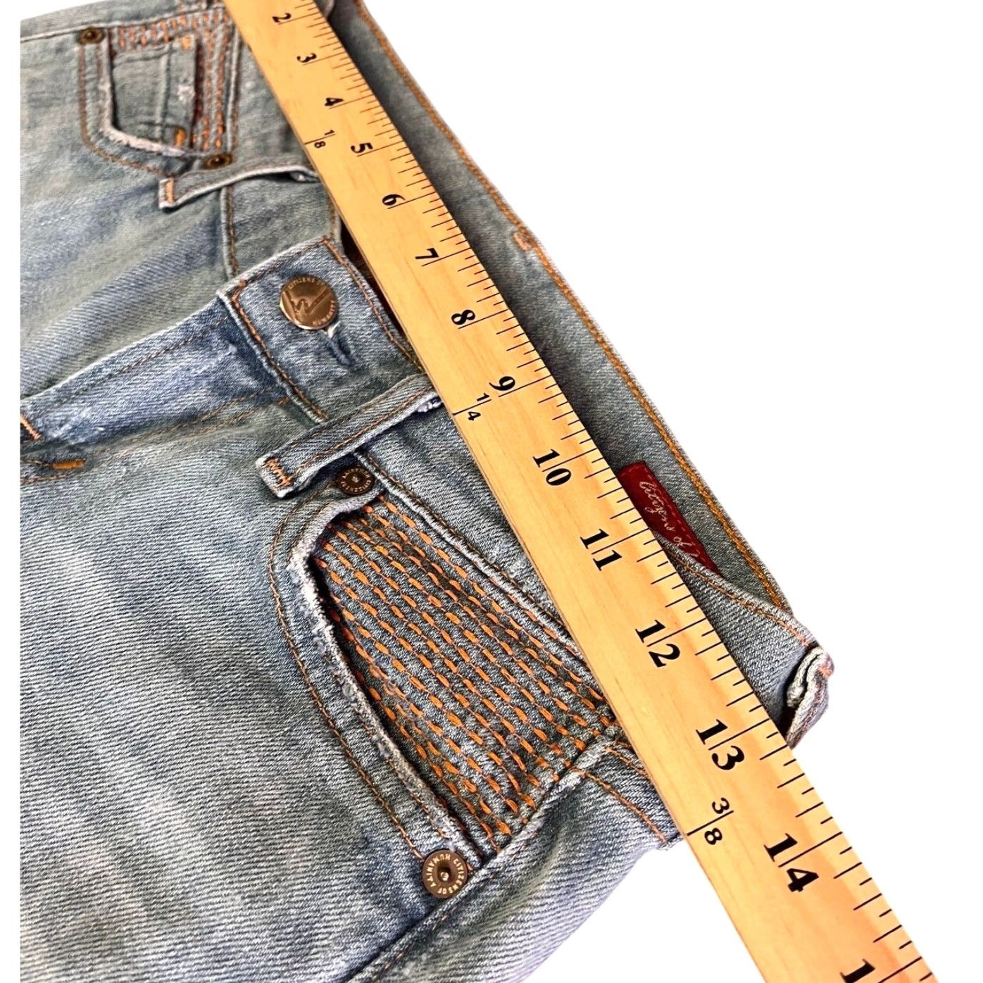 Citizens Of Humanity Citizens of Humanity Jeans Womens 25 Blue Bootcut Light Wash Made in USA Size 42" / US 20 - 3 Thumbnail