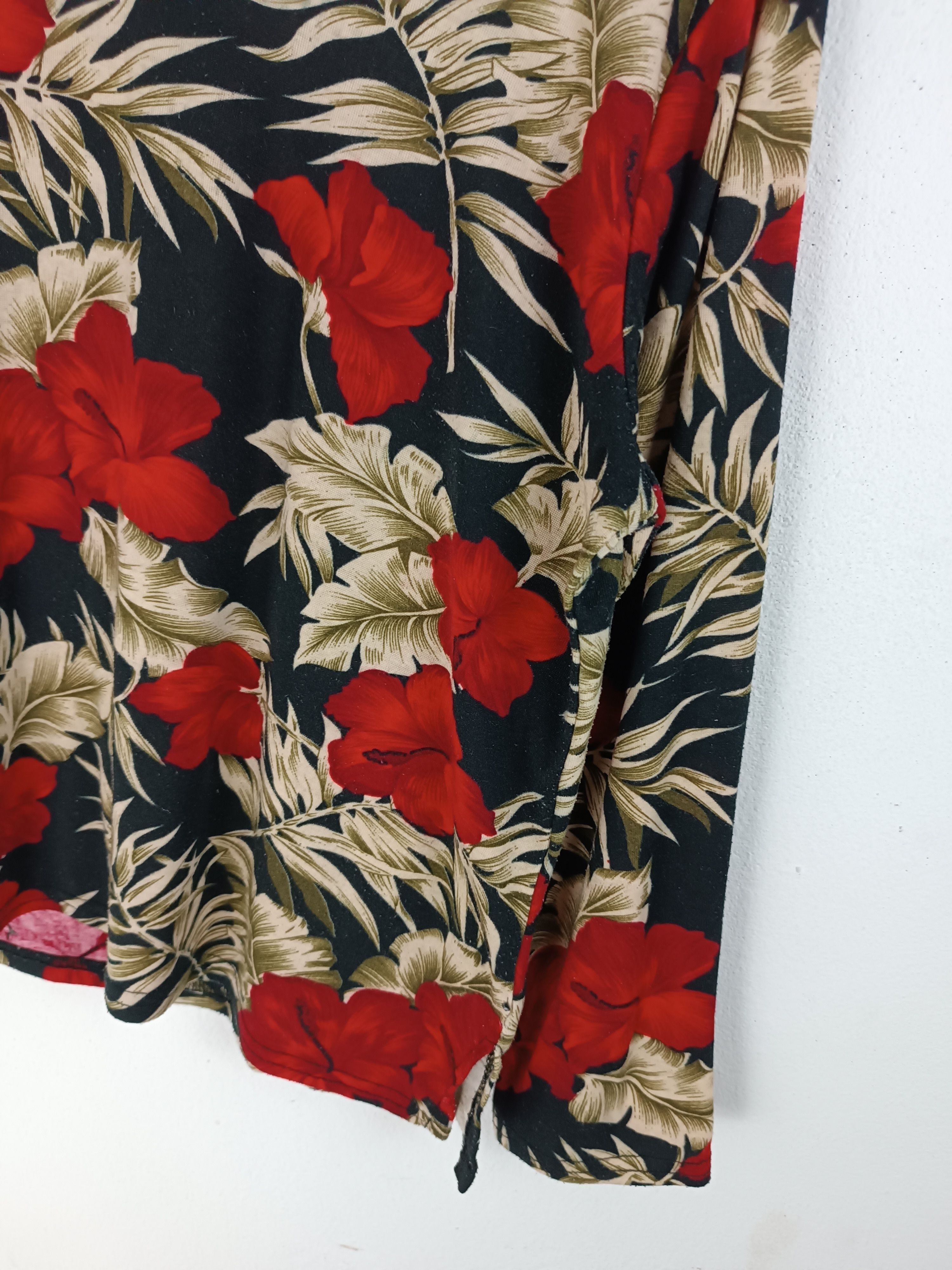 Other VINTAGE FLORAL FLOWER HIBISCUS PUNK ROCK STYLE GRUNGE Size M / US 6-8 / IT 42-44 - 10 Thumbnail