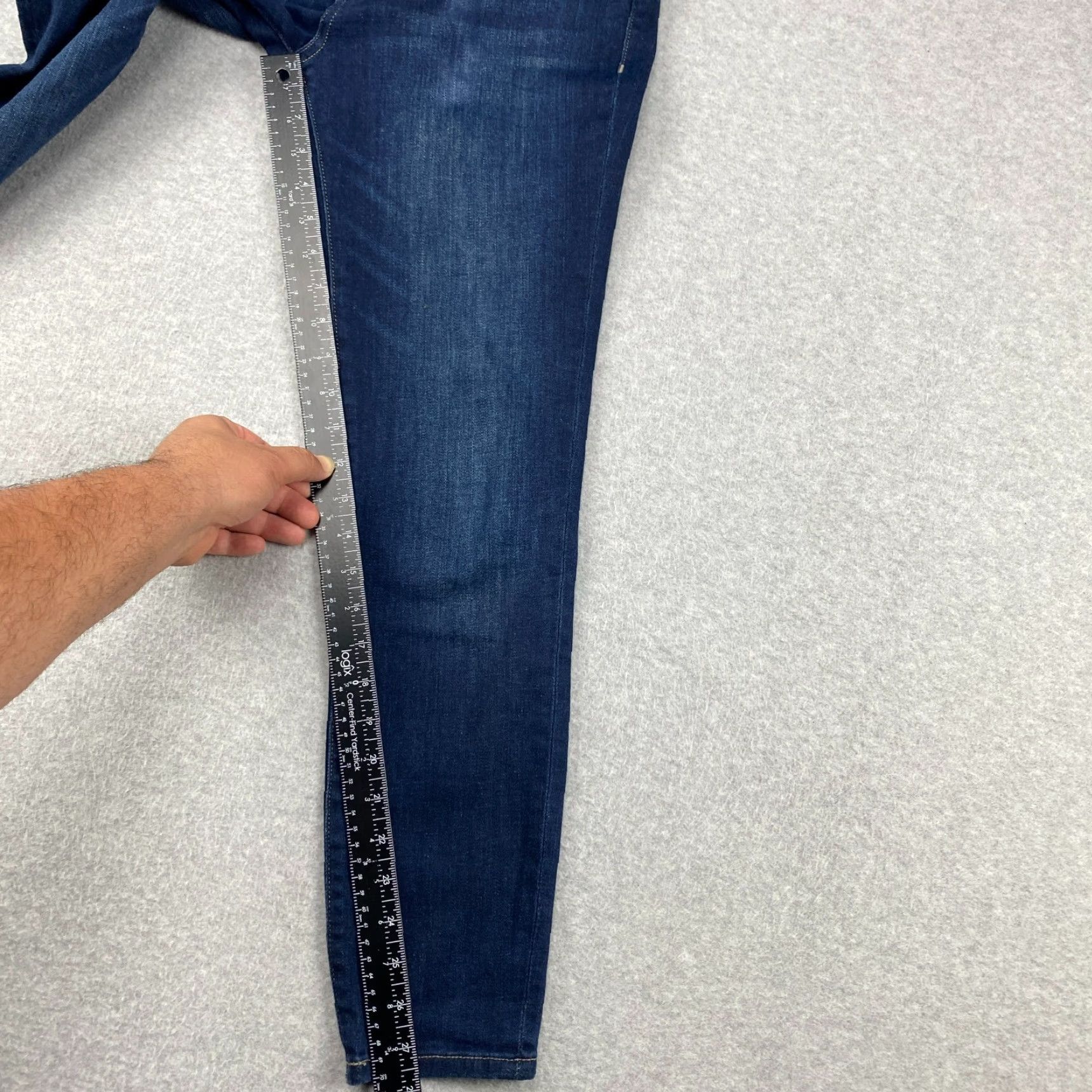 DL1961 DL1961 Margaux Jeans Womens 27 Blue Instasculpt Ankle Skinny Mid Rise Stretch Size 27" / US 4 / IT 40 - 5 Thumbnail