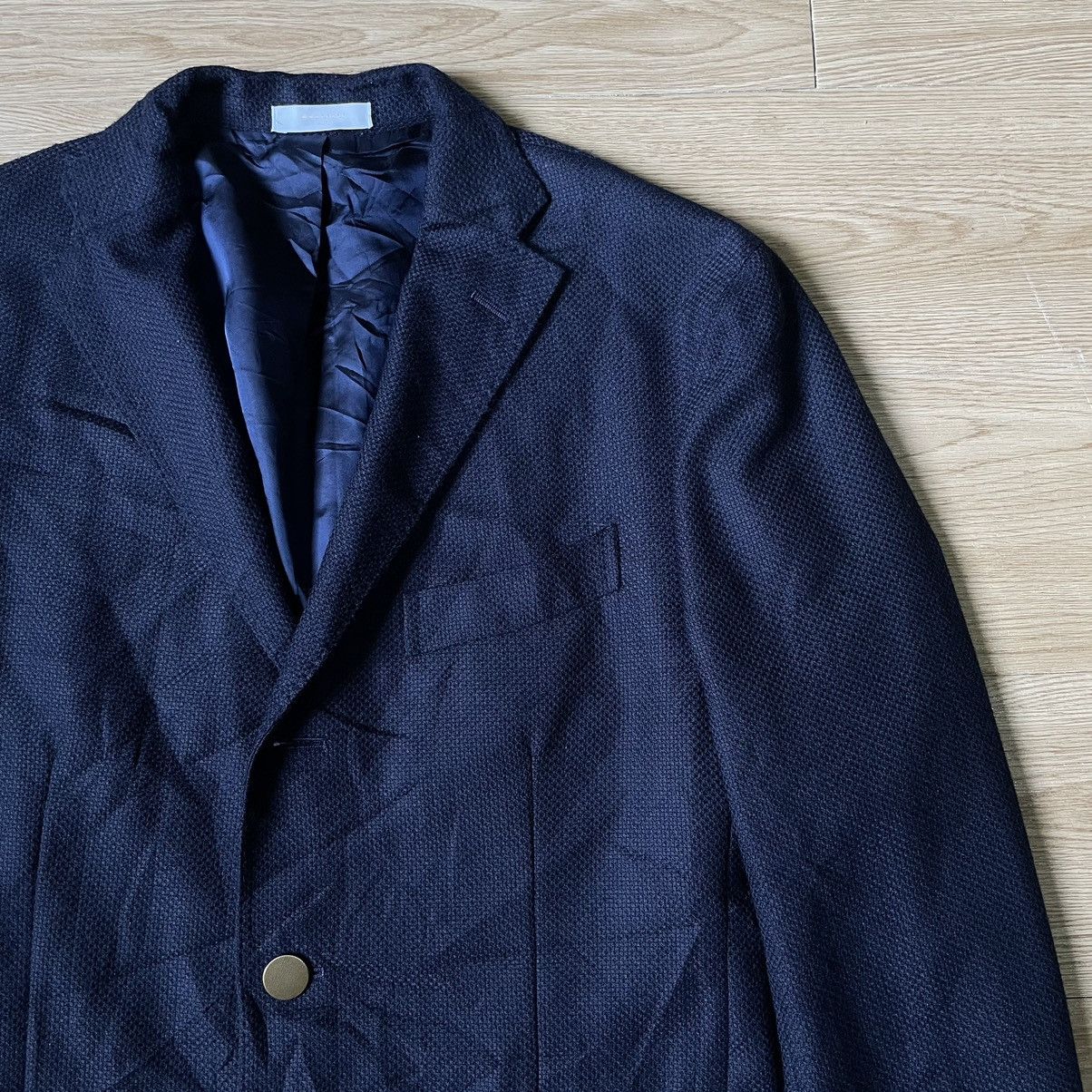 Boglioli 🇮🇹 Boglioli Milano Italy Blazer Virgin Wool Navy Blue Size US S / EU 44-46 / 1 - 5 Thumbnail