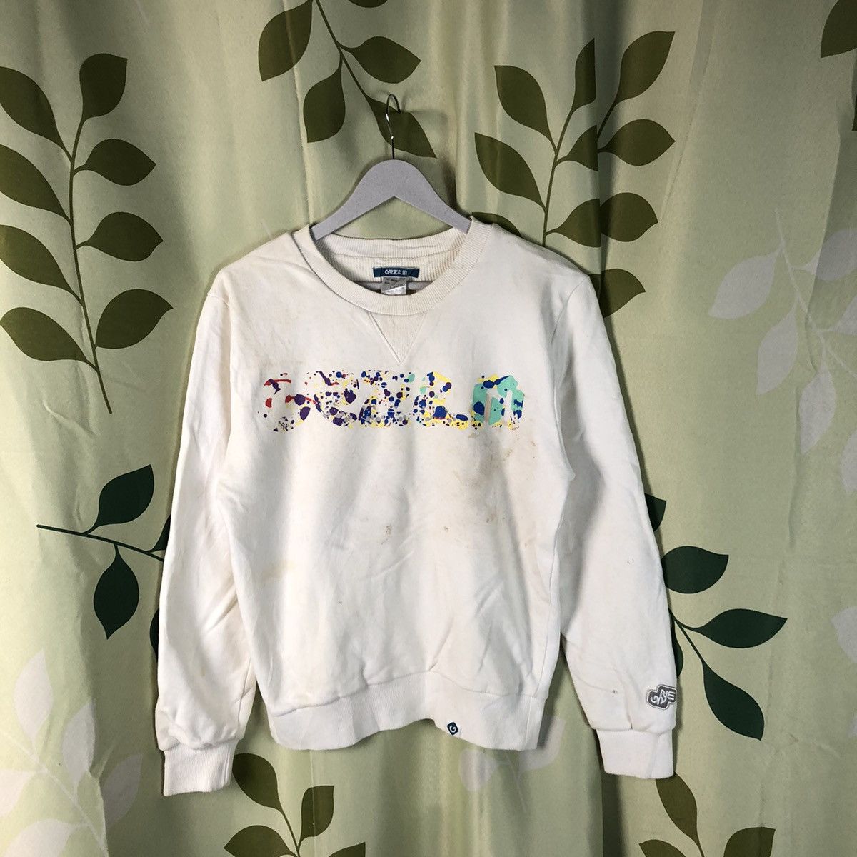 Japanese Brand × Vintage GRZ & M White vintage Sweatshirt #7428 Size US S / EU 44-46 / 1 - 1 Thumbnail