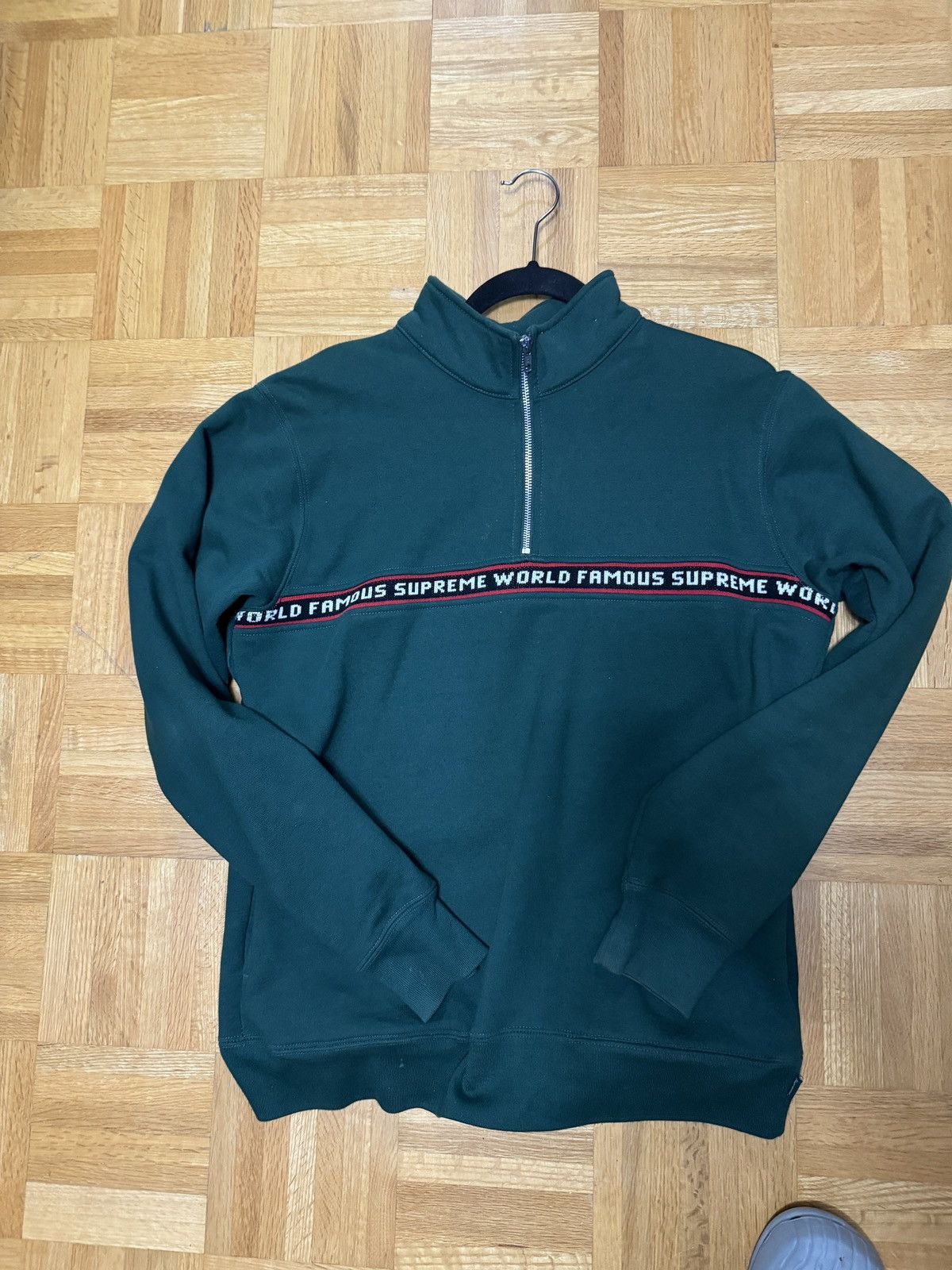 Supreme Pullover Half Zip | Grailed