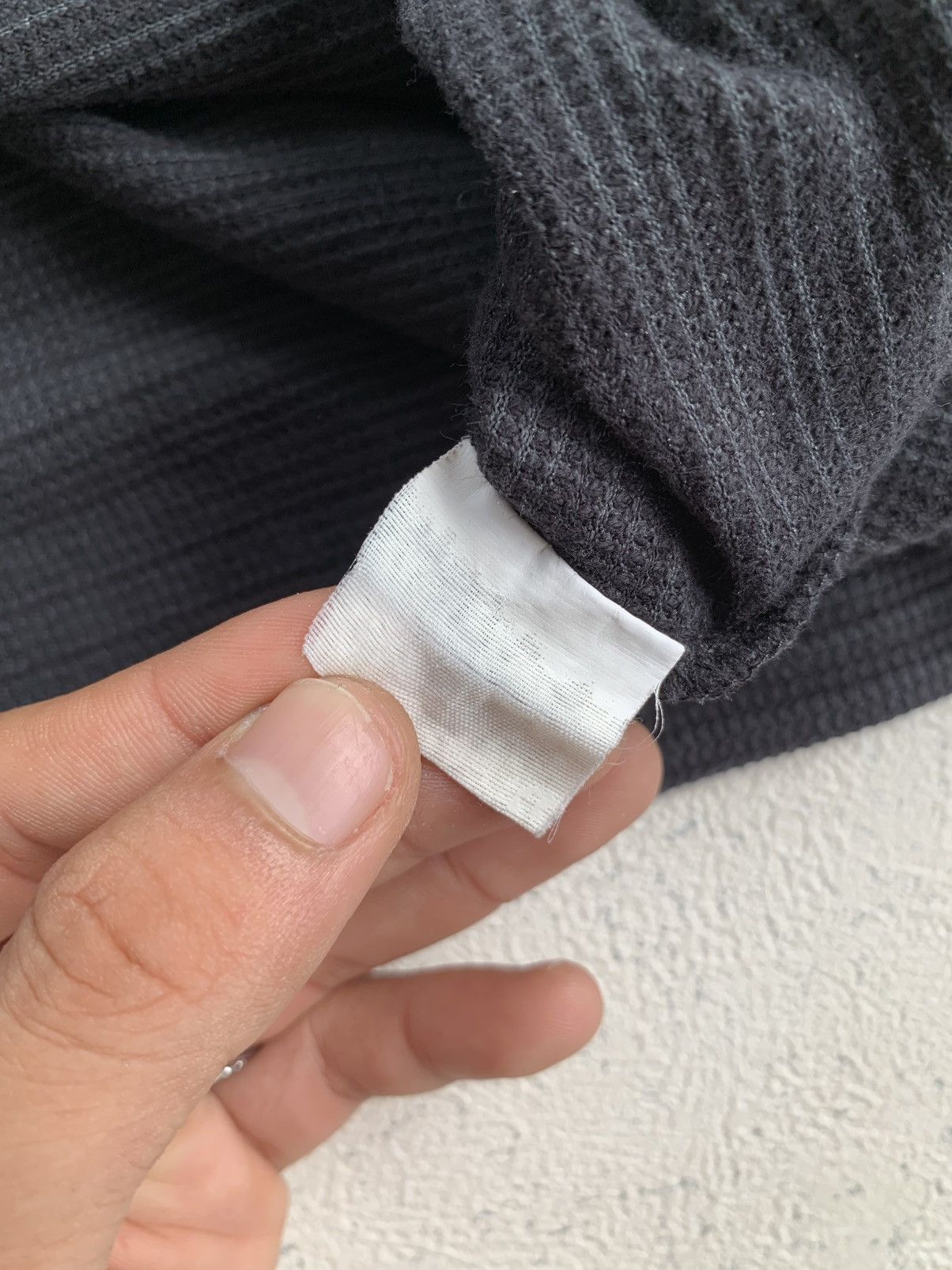 Japanese Brand Silent Eclipse Henley Long Sleeve LGB ifsixwasnine style Size US L / EU 52-54 / 3 - 9 Thumbnail