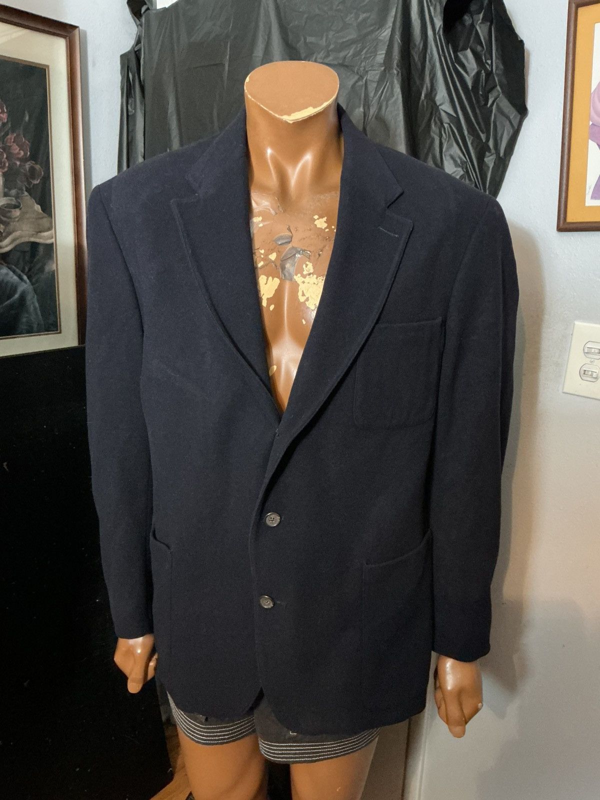 J.Crew Vintage J. Crew Wool Cashmere Blend Sportscoat Blazer Jacket Size US L / EU 52-54 / 3 - 15 Thumbnail