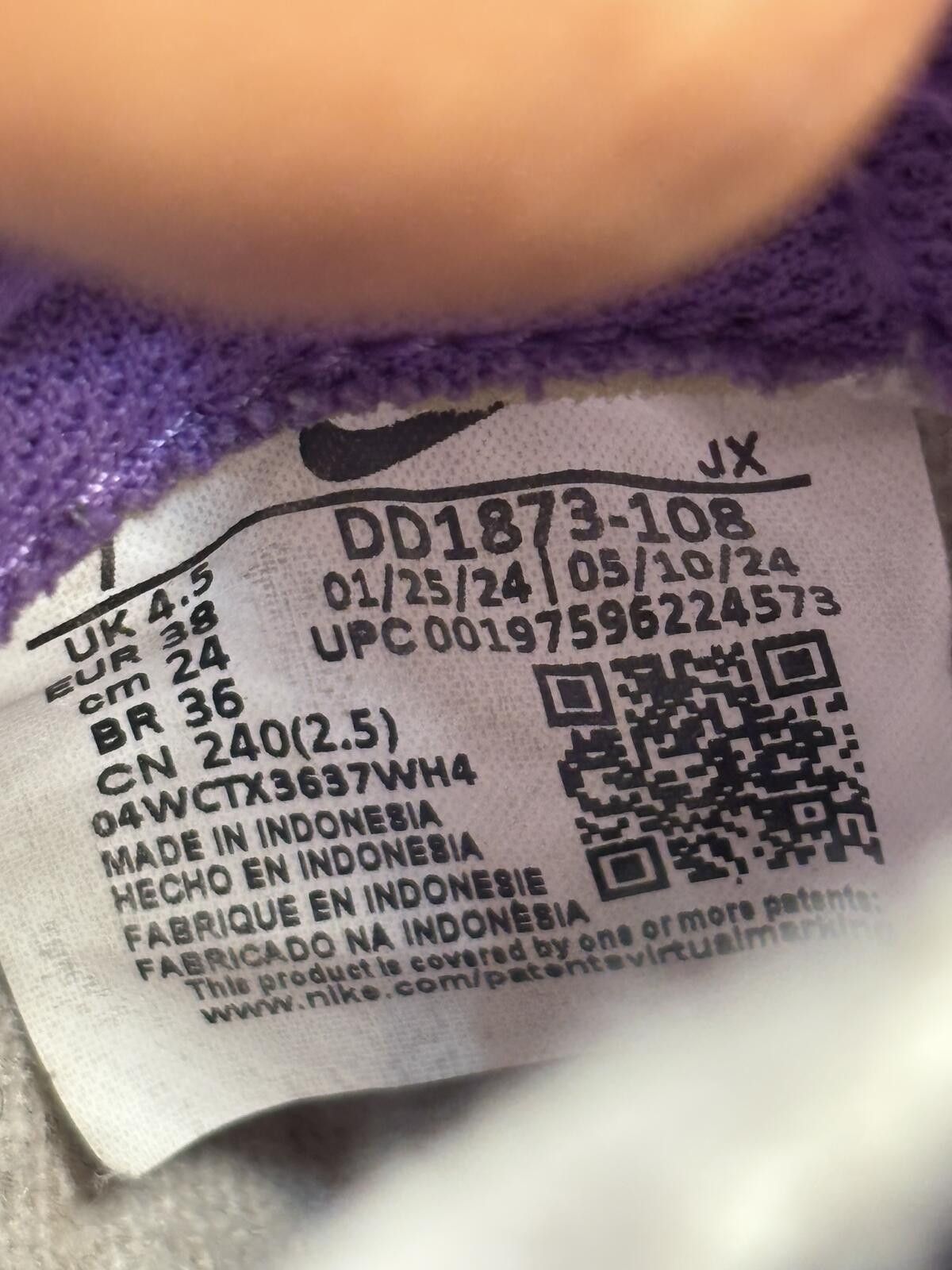 Nike Nike dunk low next nature black raspberry Size US 7 / IT 37 - 6 Thumbnail