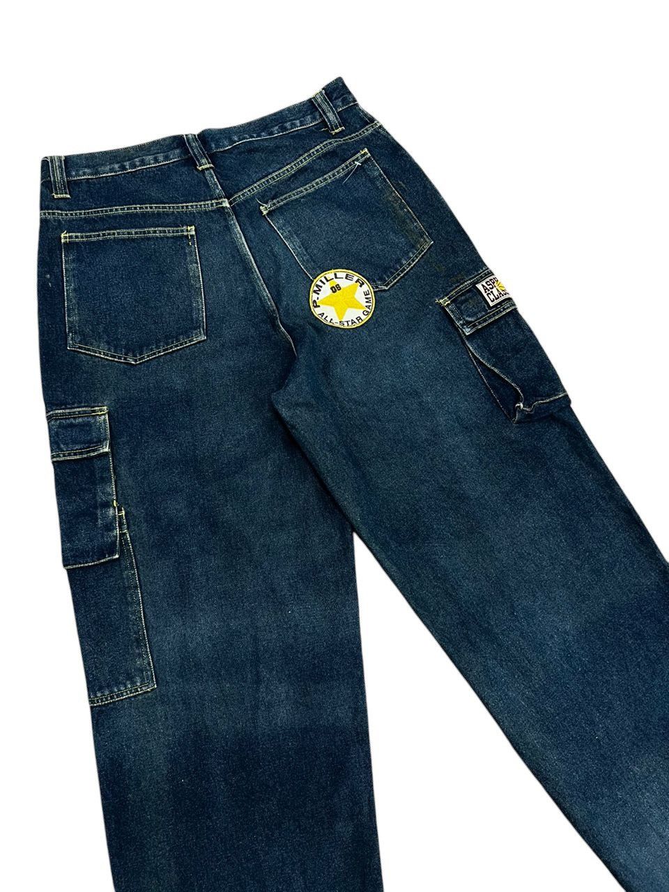 Japanese Brand P.Miller Baggy Jeans Size US 34 / EU 50 - 9 Thumbnail