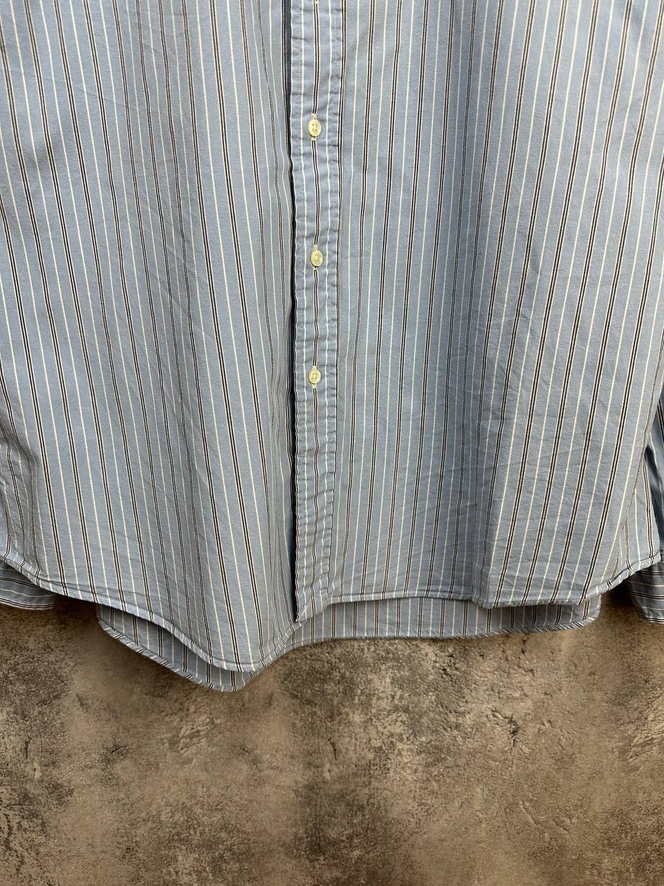 Polo Ralph Lauren Polo Ralph Lauren Vintage Oxford Stripe Button Down Shirt Size US XL / EU 56 / 4 - 7 Thumbnail