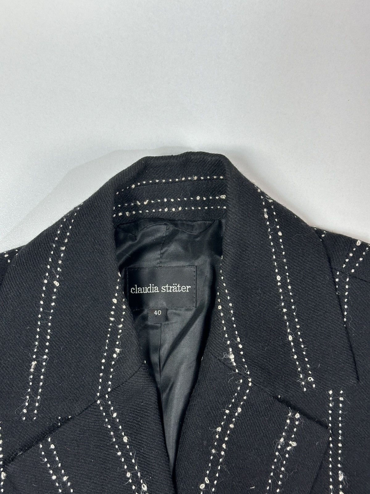 Other Claudia Sträter Womens Blazer size 40 fits like M Size M / US 6-8 / IT 42-44 - 4 Thumbnail