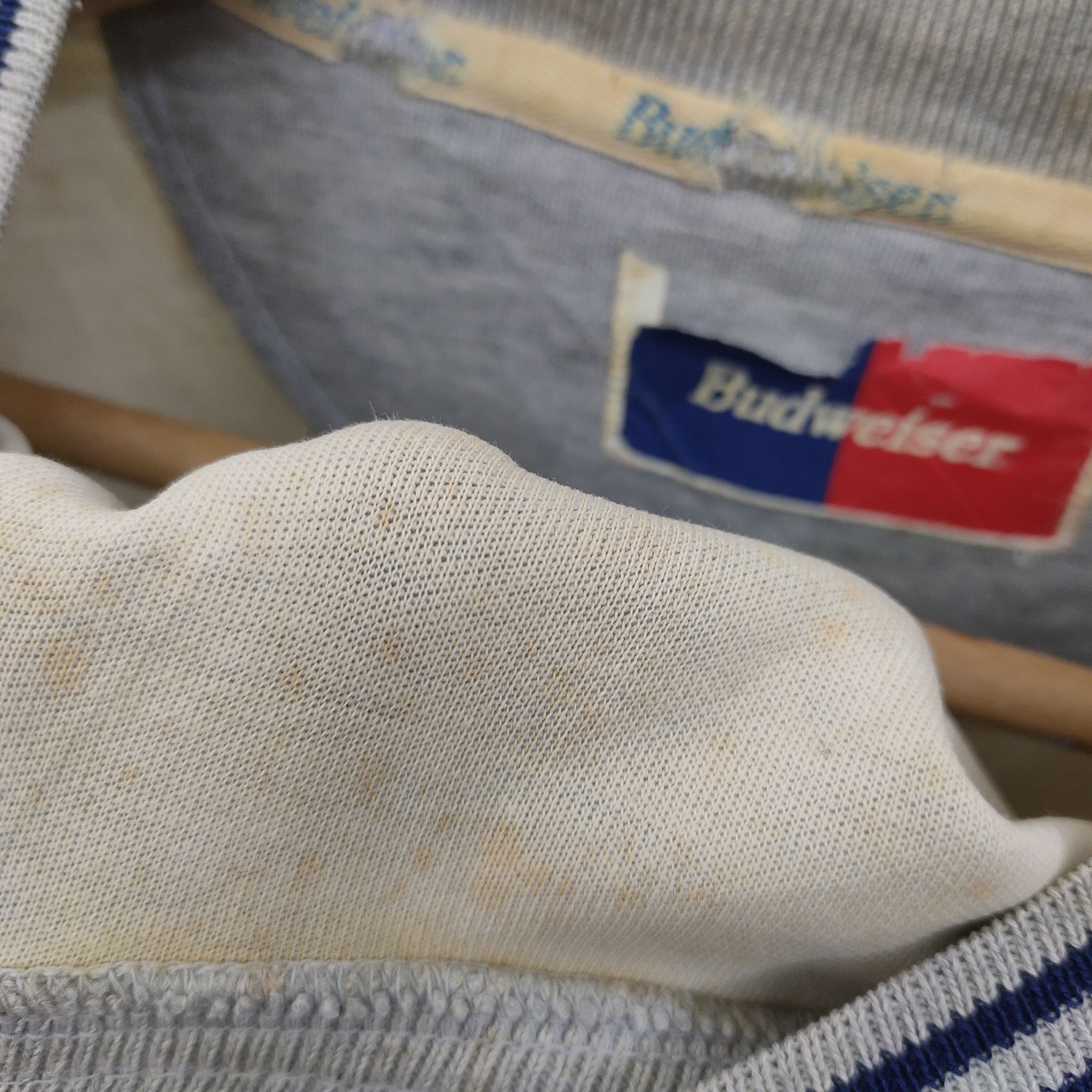 Budweiser × Vintage 80s Budweiser Sweatshirt Size US M / EU 48-50 / 2 - 8 Thumbnail