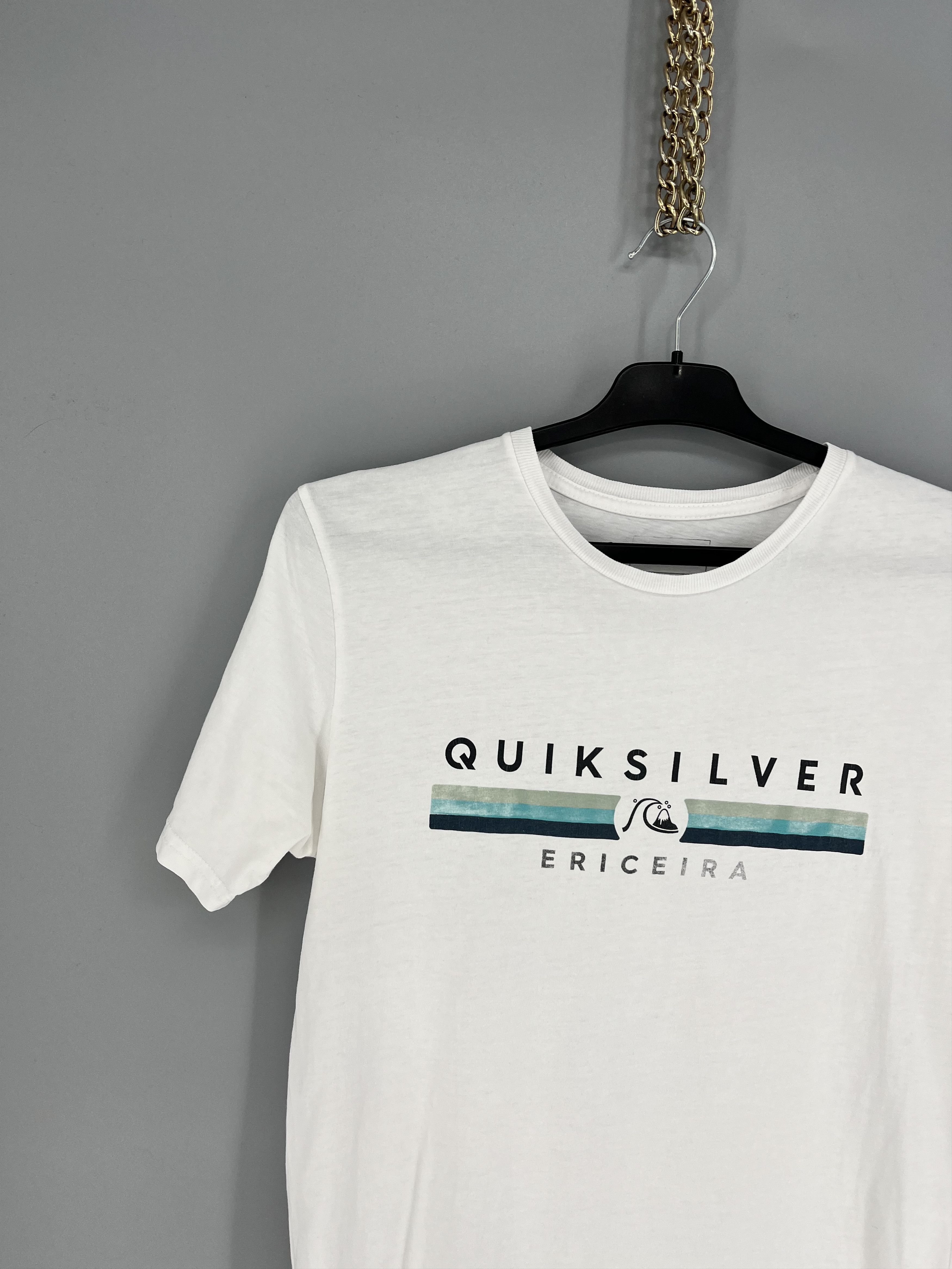 Quiksilver Vintage Quiksilver Ericeira TShirt White Surf Skateboard y2k Size US XS / EU 42 / 0 - 4 Thumbnail