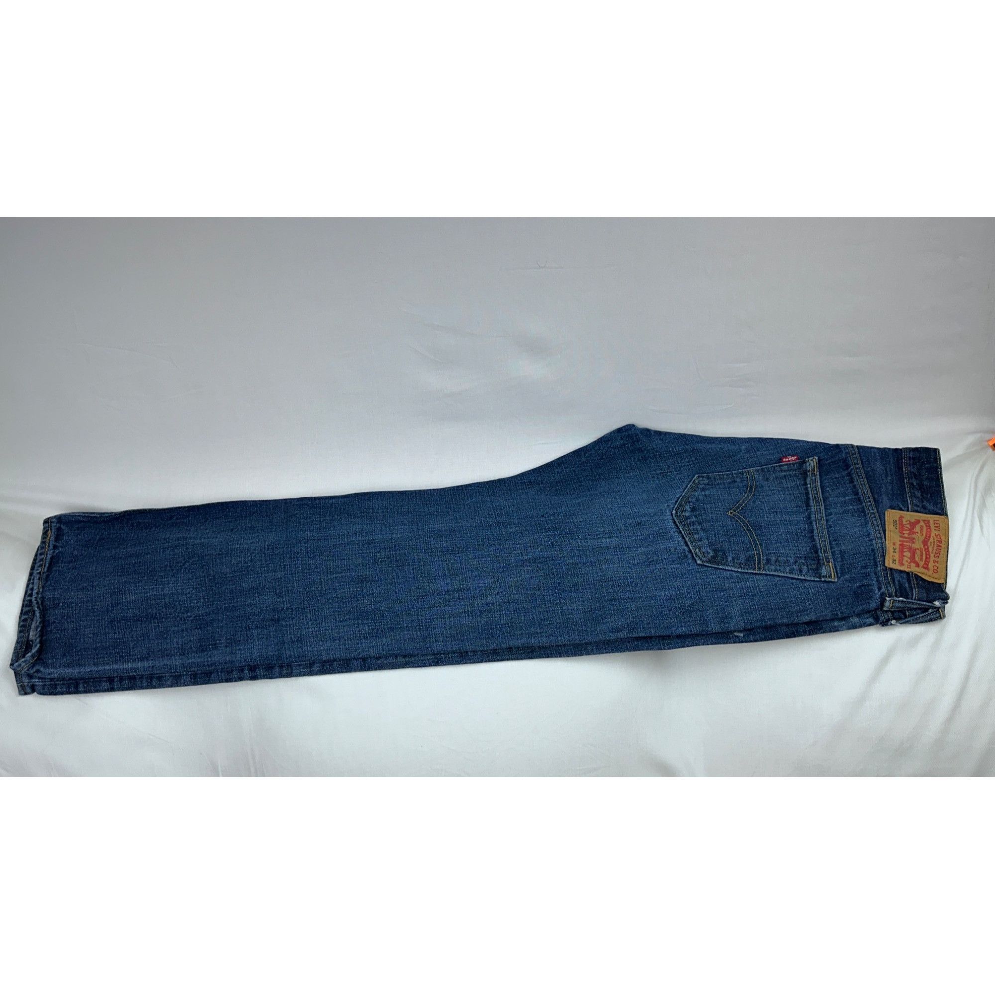 Levi's Levis 501 Jeans Mens W34 L32 Original Blue Denim Straight Fi Size US 34 / EU 50 - 20 Thumbnail
