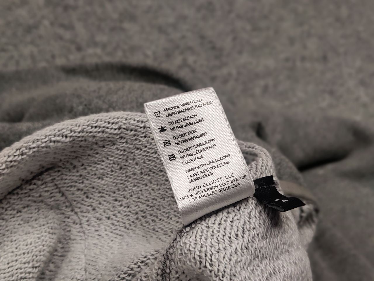 John Elliott John Elliott designer Classic Grey blank USA Hoodie Size US M / EU 48-50 / 2 - 17 Thumbnail