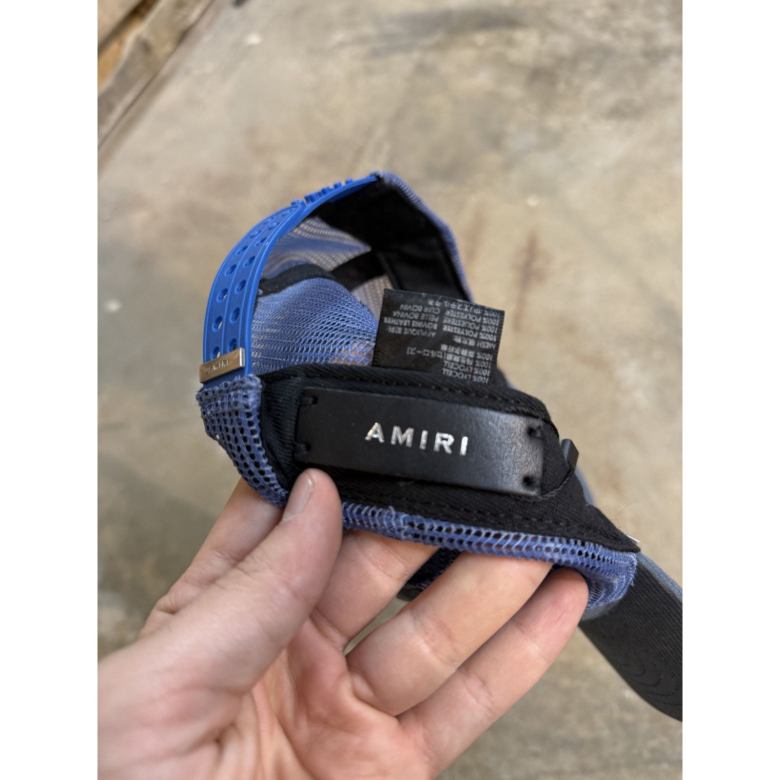 Amiri Amiri Three Star Blue Black Stars Used OSFM Size ONE SIZE - 3 Thumbnail