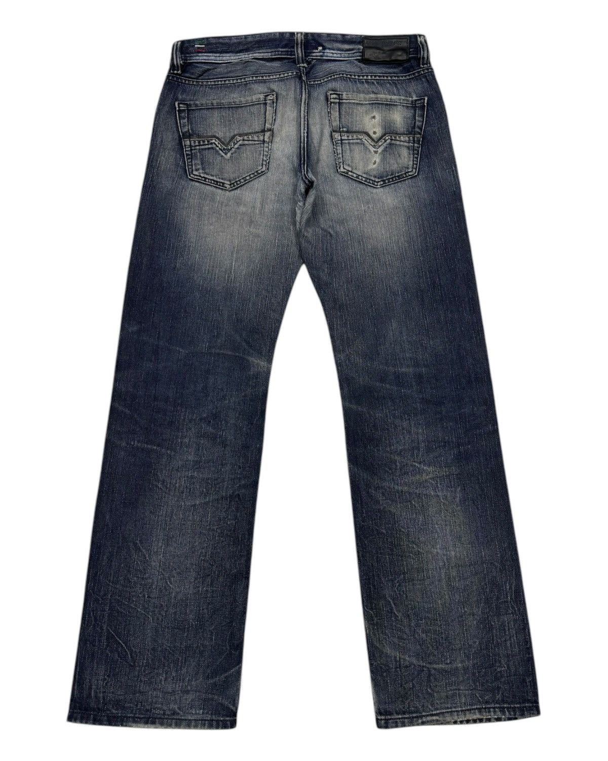 Diesel BAGGY🔥DIESEL DISTRESSED BAGGY DENIM JEANS Size US 33 - 2 Thumbnail