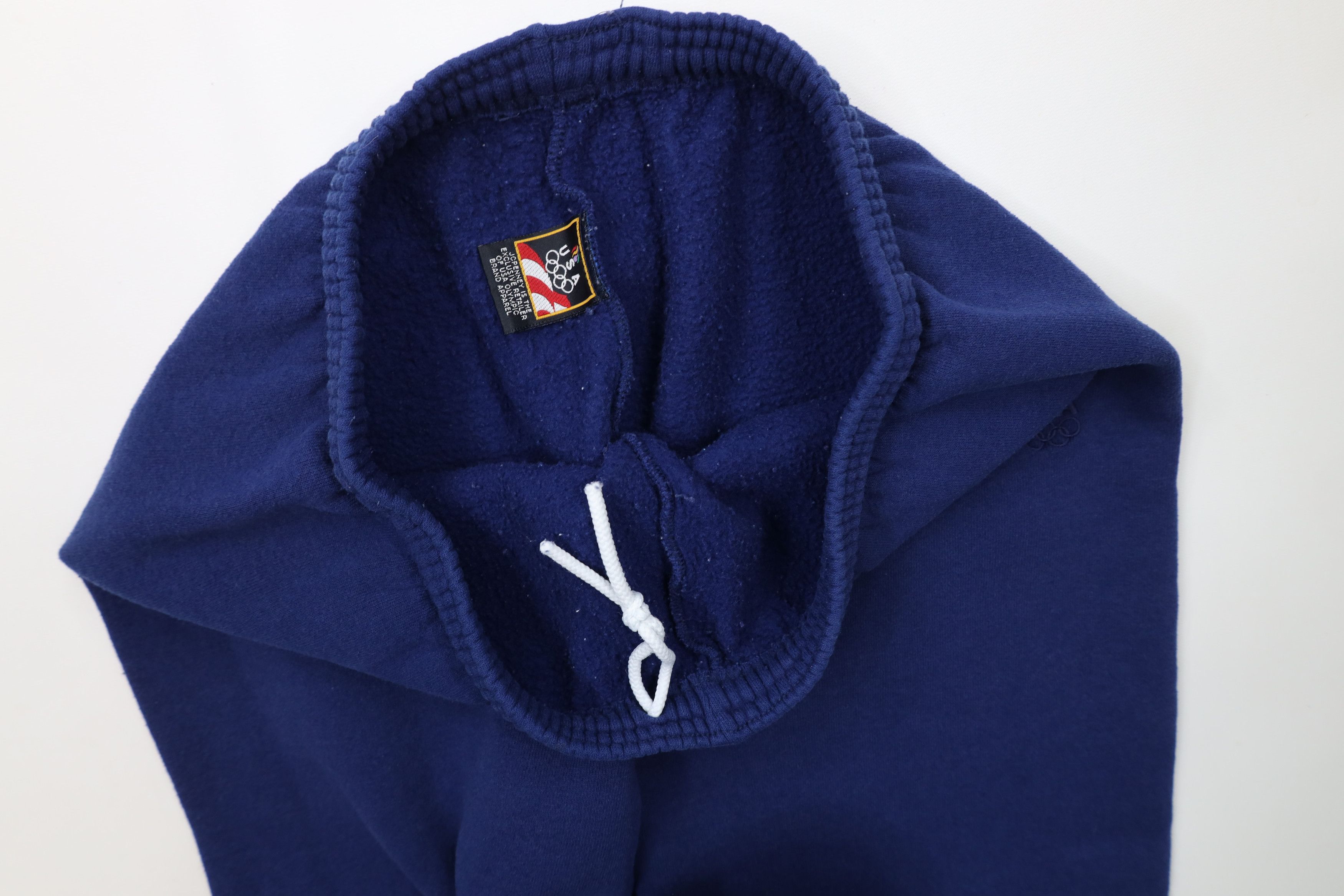 Vintage Vintage 90s USA Olympics Sweatpants Joggers Blue USA Size US 36 / EU 52 - 6 Thumbnail