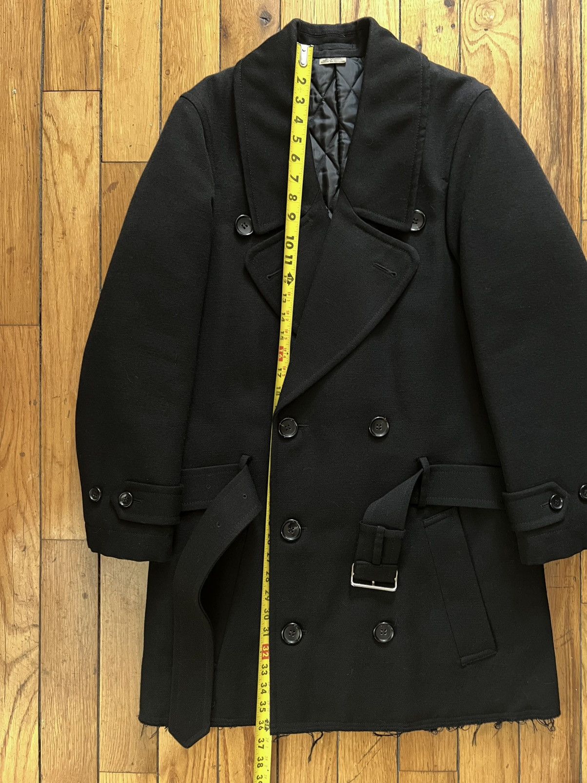 Comme des Garcons Homme Plus AW19 Comme des Garçons Homme Plus Overcoat Size US XS / EU 42 / 0 - 8 Thumbnail