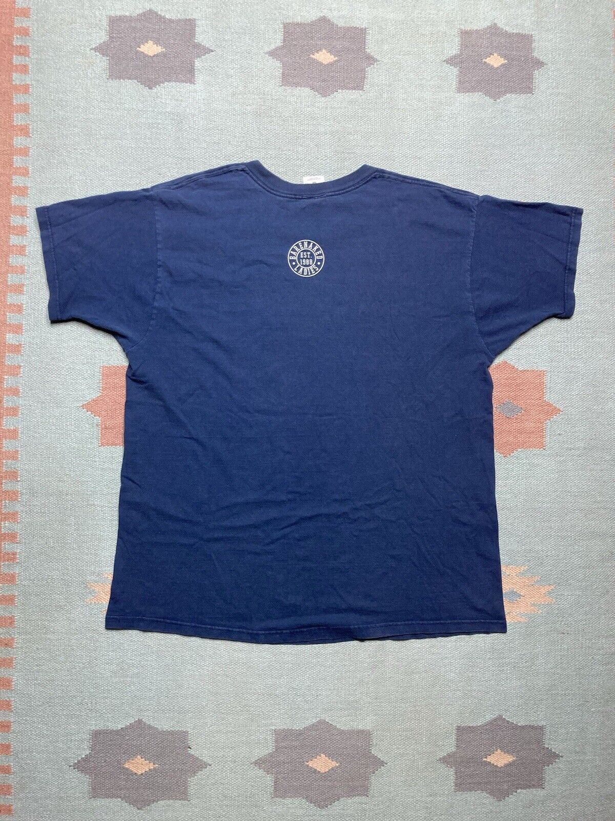 Band Tees × Fruit Of The Loom × Vintage VTG barenaked ladies t shirt athletics BNL tour band tee XL Size US XL / EU 56 / 4 - 4 Thumbnail