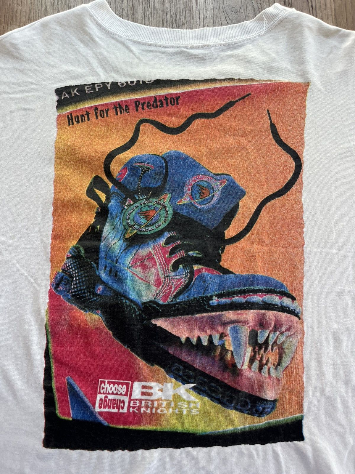 Vintage Vtg BK British Knights Hunt for the Predator Shoes 80’s Size US L / EU 52-54 / 3 - 9 Thumbnail