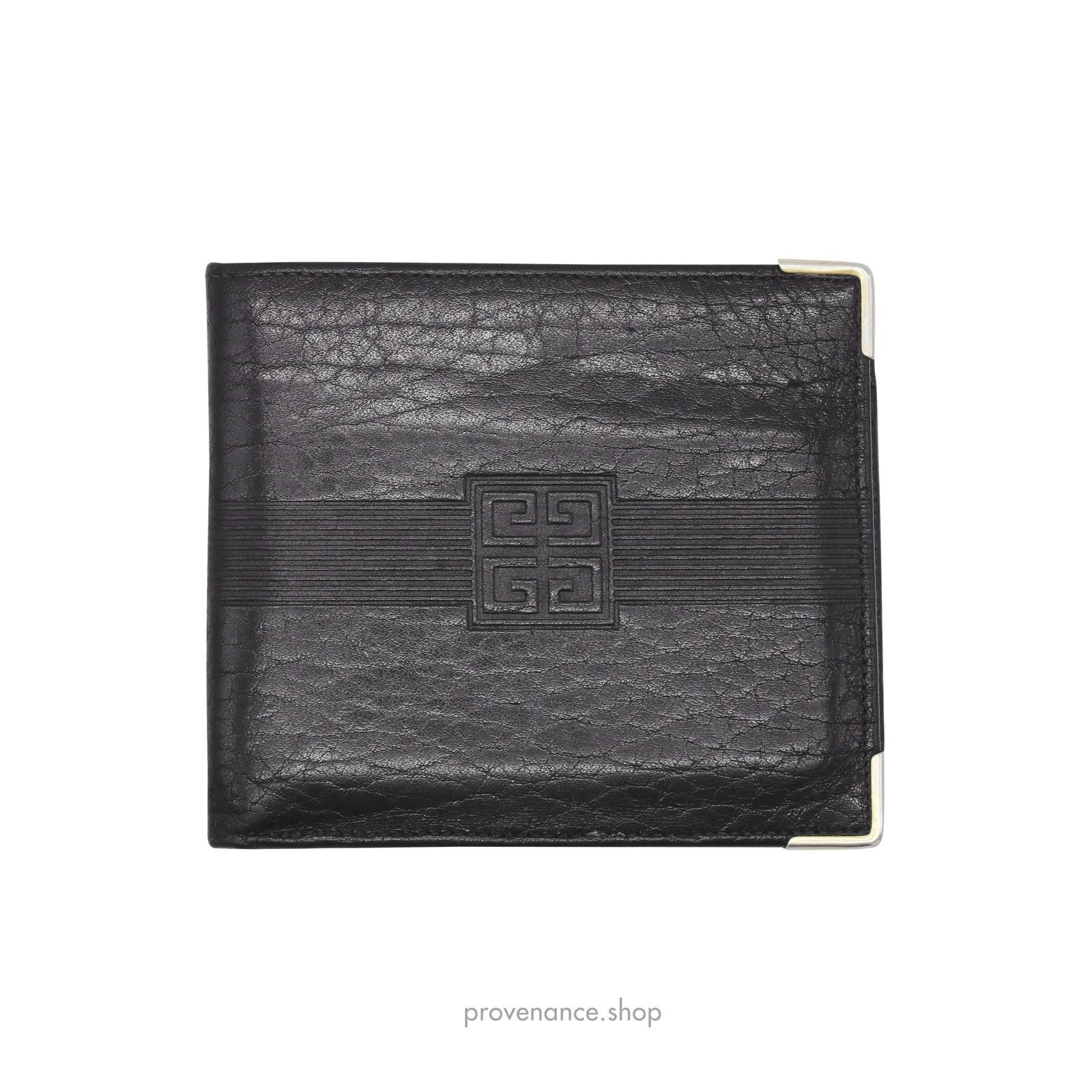 Givenchy 🔴 Givenchy Bifold Wallet - Black Leather Size ONE SIZE - 1 Thumbnail