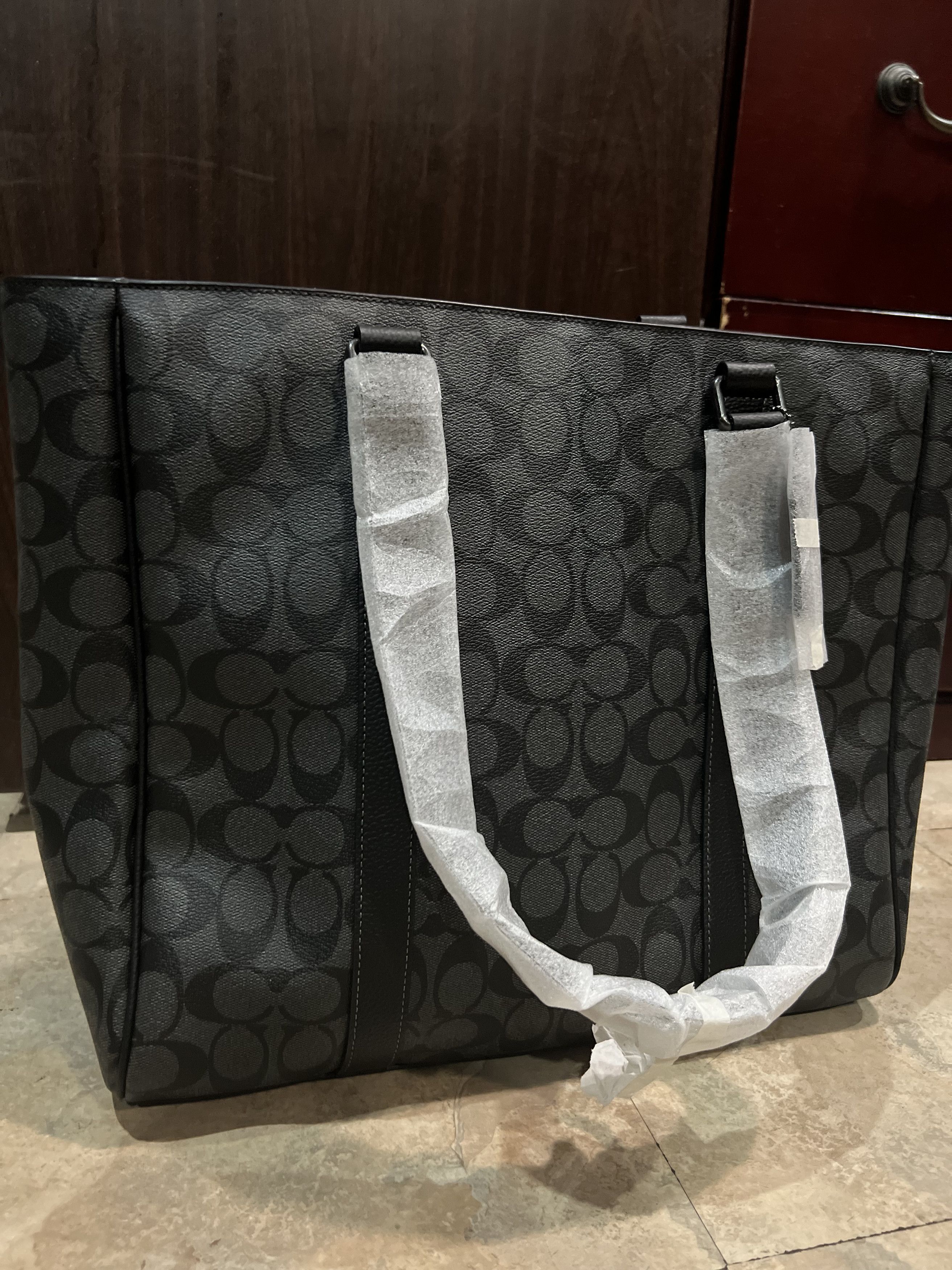 Coach Coach Hudson Double Handle Tote Bag In Signature Canvas Size ONE SIZE - 6 Thumbnail