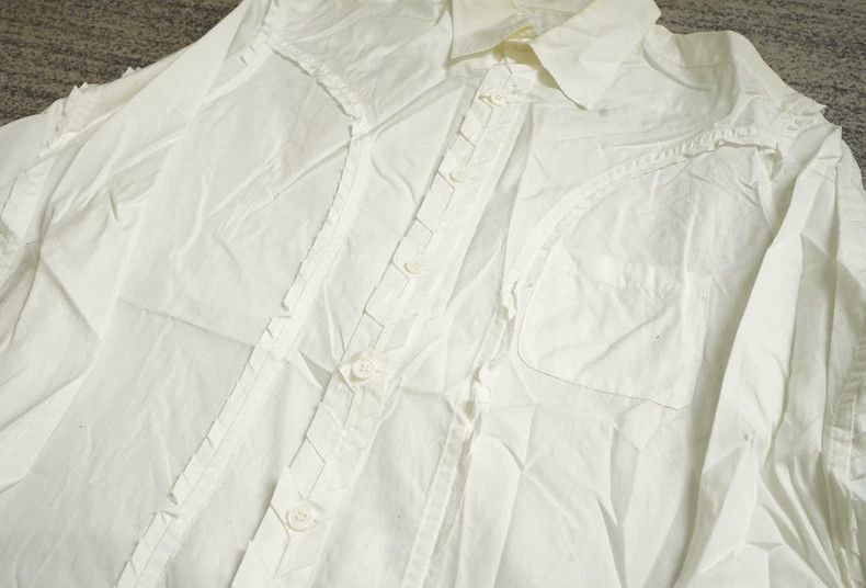 Yohji Yamamoto Yohji Yamamoto Serrated shirt Size US M / EU 48-50 / 2 - 3 Thumbnail