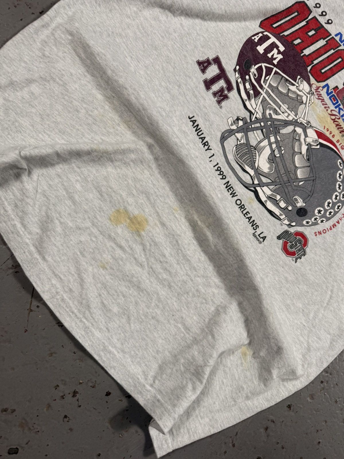 Vintage Vintage Ohio State 1999 Sugar Bowl Tee / NCAA / College Size US XXL / EU 58 / 5 - 6 Thumbnail