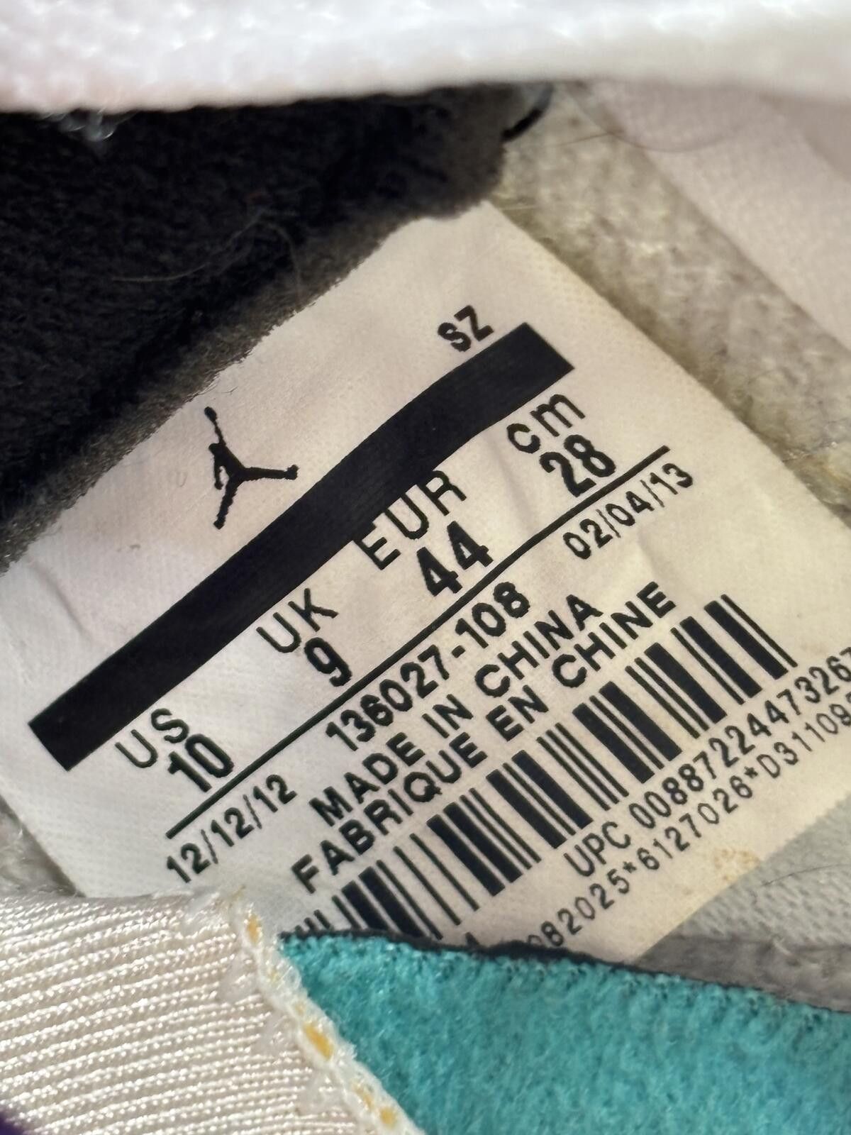 Jordan Brand Air Jordan 5 grape 2013 Size US 10 / EU 43 - 6 Thumbnail