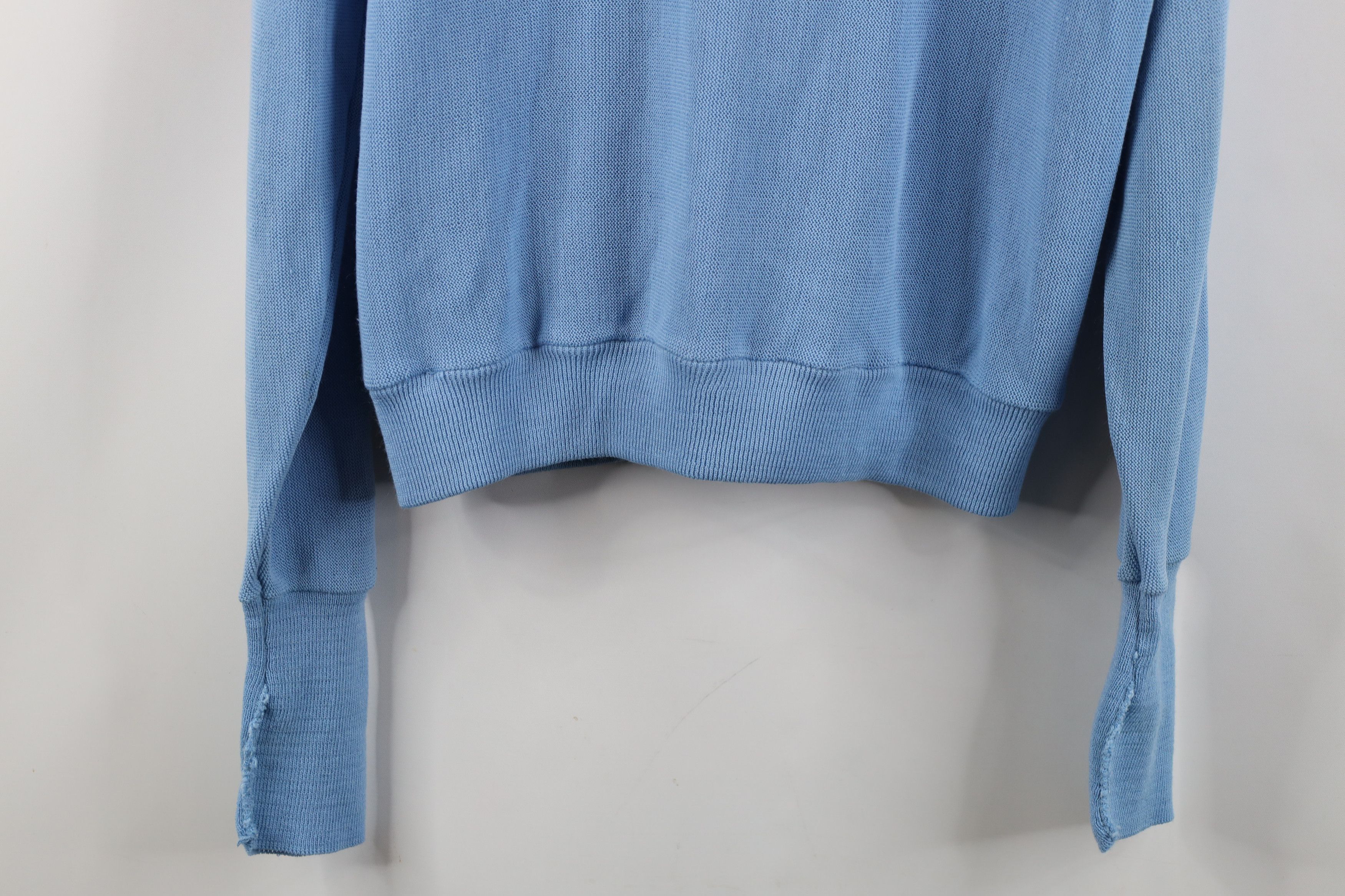 Vintage Vintage 60s 70s Knit Cardigan Sweater Carolina Blue USA Size US S / EU 44-46 / 1 - 14 Thumbnail
