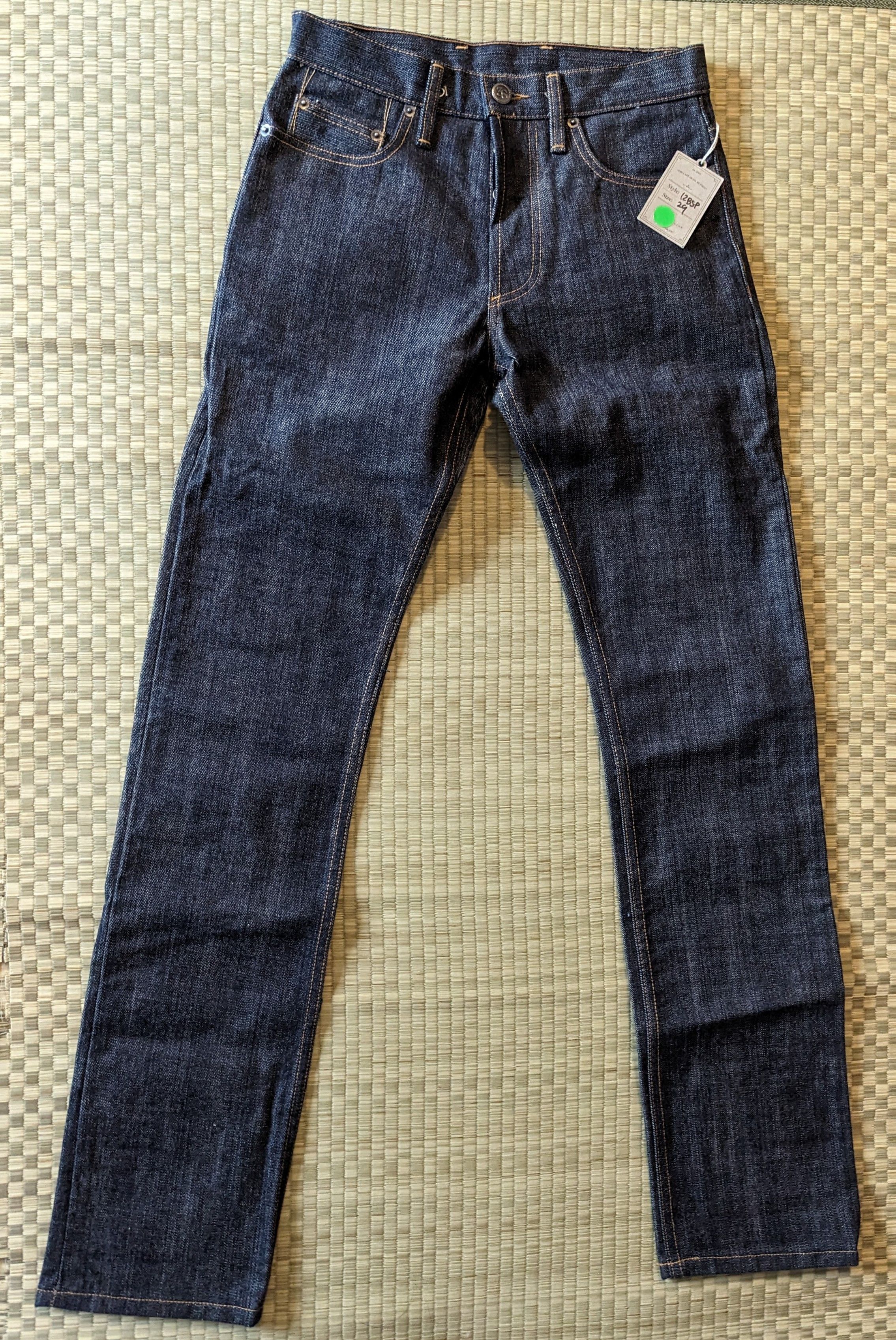 image of NWT 3Sixteen Denim 12Bsp Left Hand Indigo Jeans Raw Selvedge in Blue, Men's (Size 29)