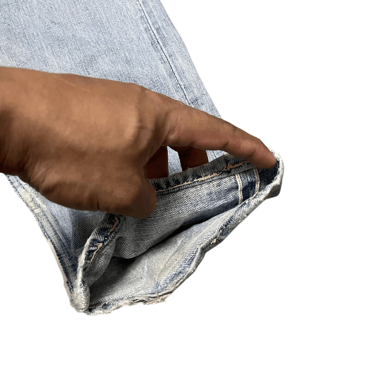 If Six Was Nine Vintage Ideo Made in Japan Selvedge Jeans Size US 28 / EU 44 - 7 Thumbnail