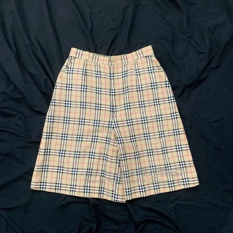 Burberry Burberry Khaki Plaid Women's Casual Pants. Size 23" - 1 Thumbnail
