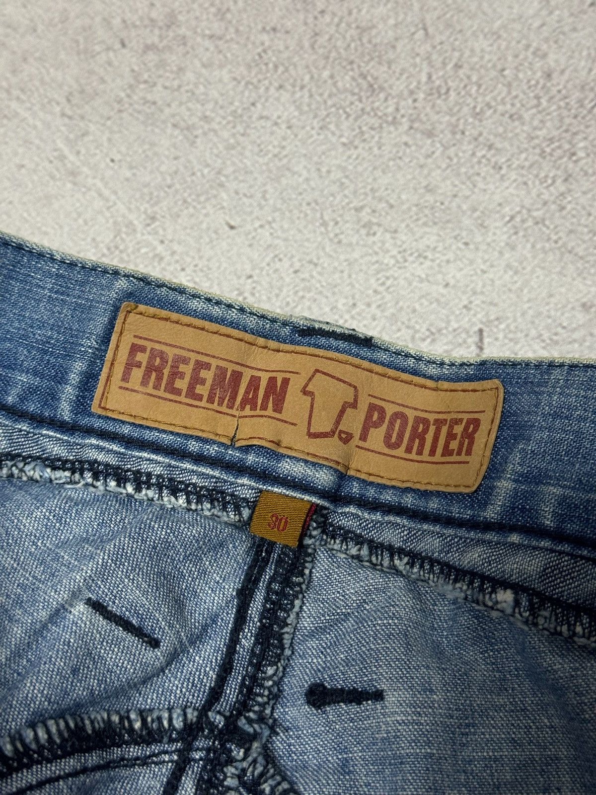 Freeman T. Porter × Japanese Brand Vintage Freeman T Porter Denim Pants Jeans Bootcut Japanese Size US 30 / EU 46 - 14 Thumbnail