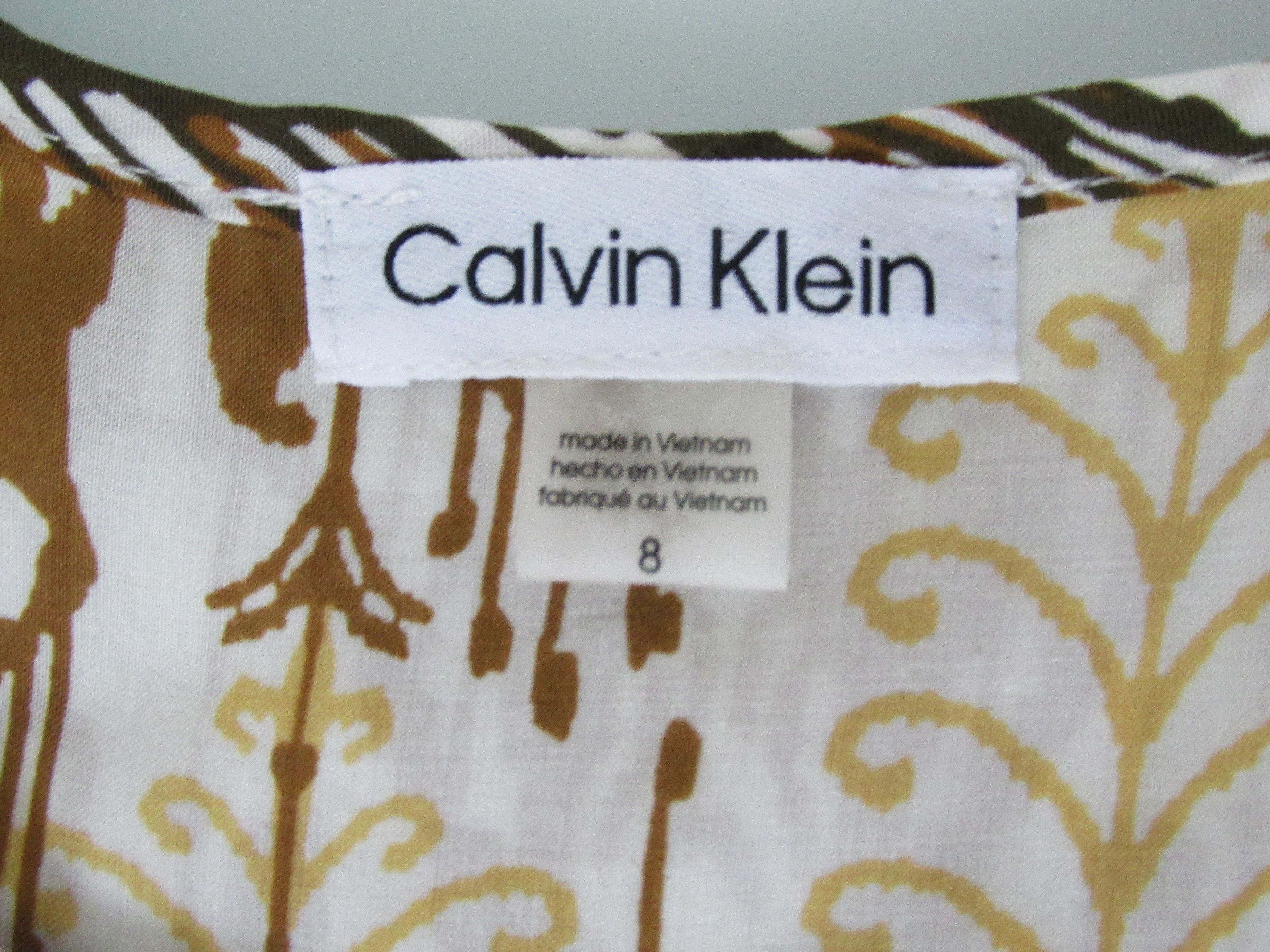 Calvin Klein Calvin Klein (NWT) 3/4 Sleeve A-Line Dress Size 8 Size M / US 6-8 / IT 42-44 - 2 Thumbnail
