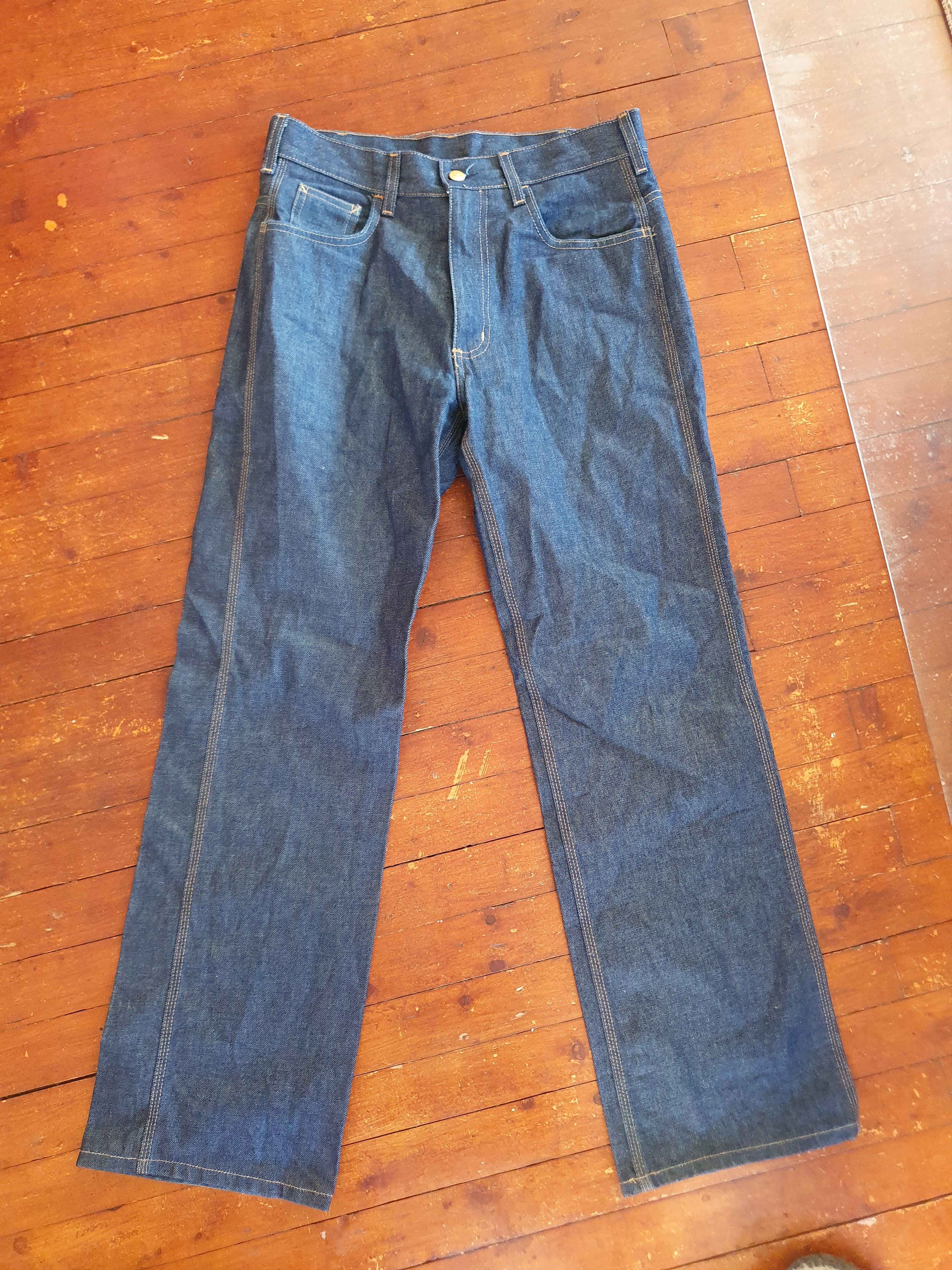 Carhartt × Vintage Carhartt Vintage Staff Pant Denim Jeans sz 30x30 Size US 30 / EU 46 - 2 Thumbnail