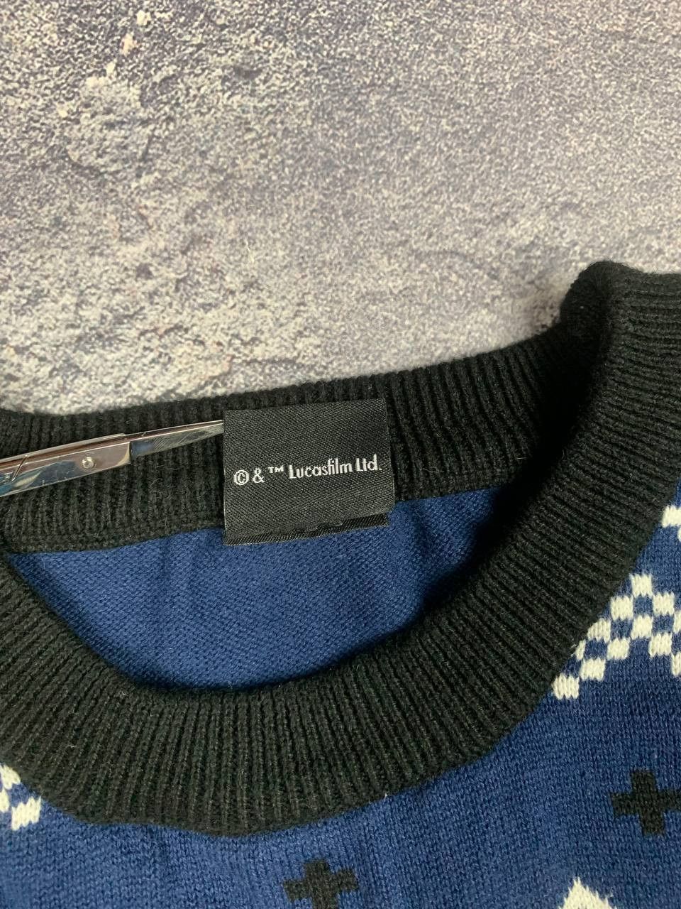 Star Wars Star Wars Blue Holiday Sweater Size L – Cotton – Classic Size US L / EU 52-54 / 3 - 18 Thumbnail