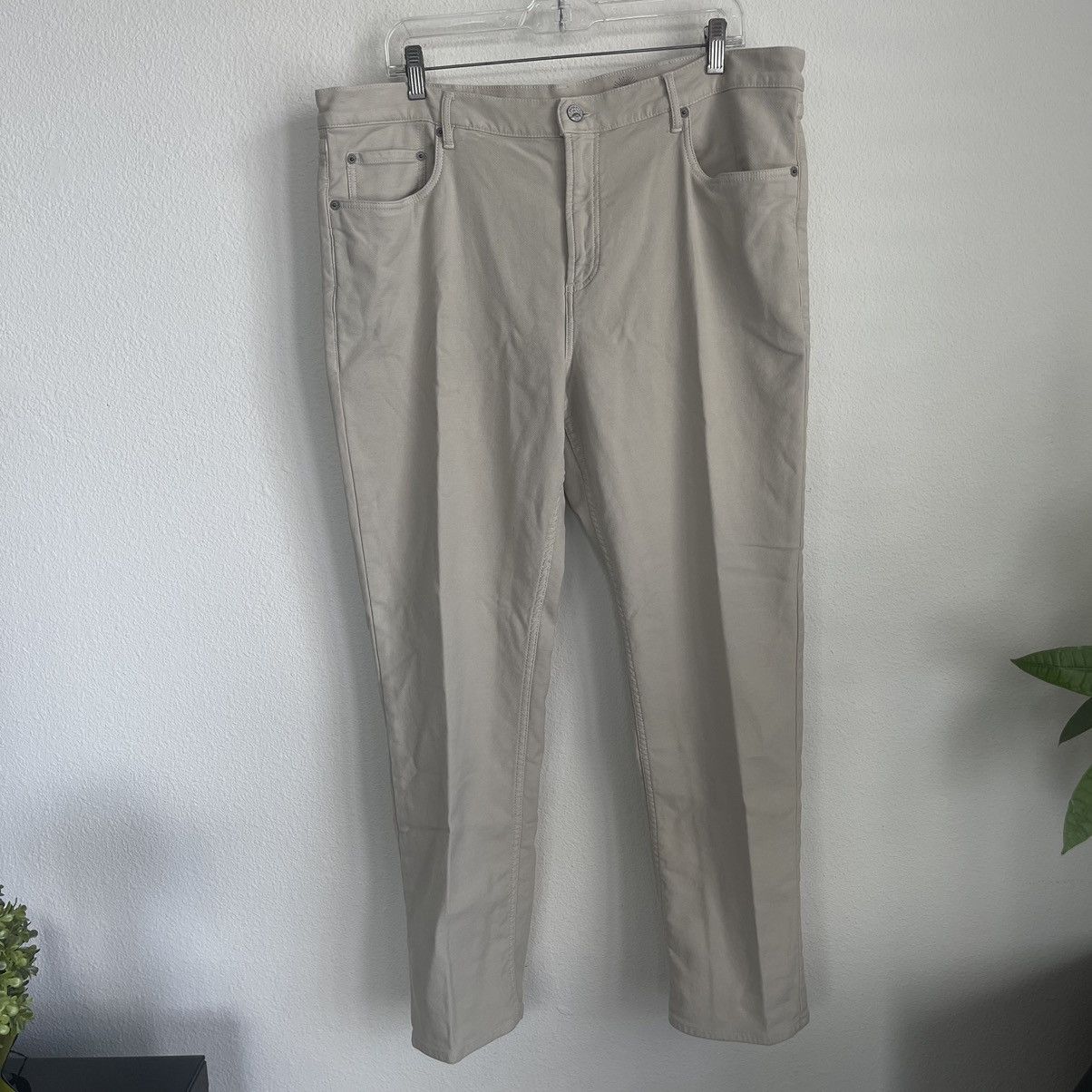 Faherty Faherty 5 Pocket Stretch Terry Pants Size US 40 / EU 56 - 2 Thumbnail