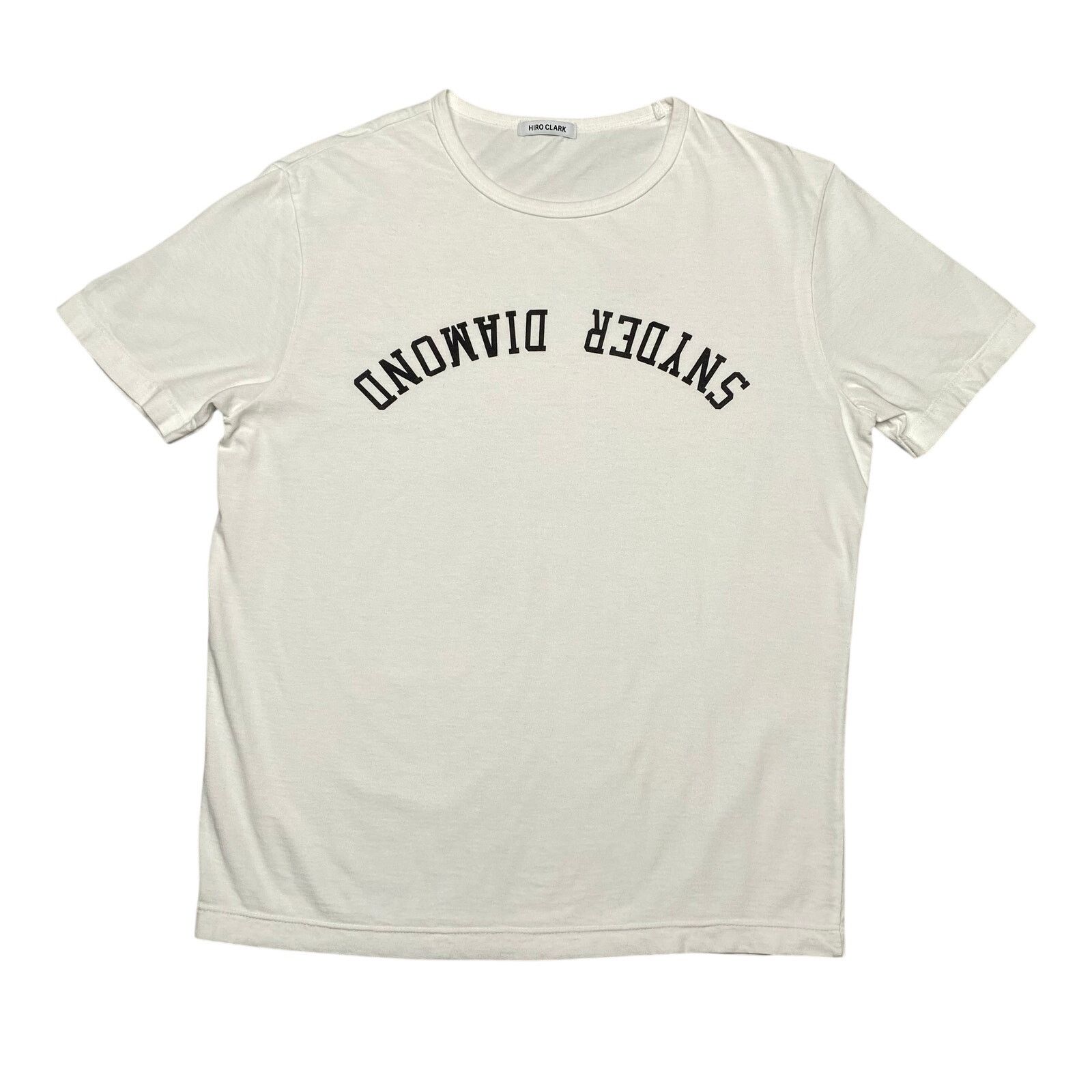Hiro Clark Hiro Clark Snyder Diamond Short Sleeve White Shirt 19x25 Size US S / EU 44-46 / 1 - 1 Thumbnail