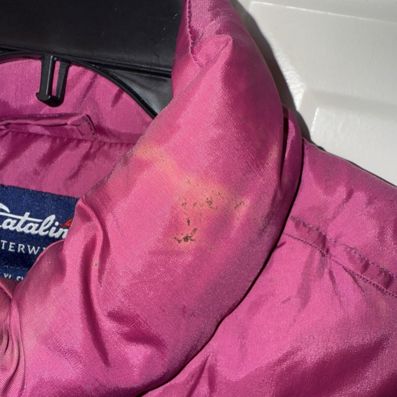 Catalina Catalina Outerwear Puffer Vest Women's XL Raspberry Pink Size XL / US 12-14 / IT 48-50 - 3 Thumbnail