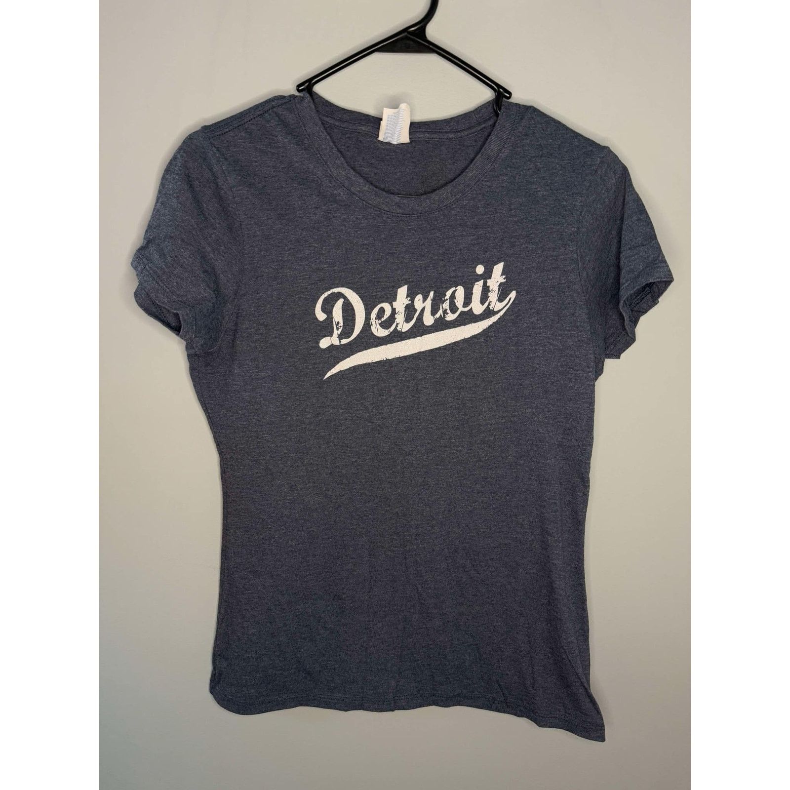 Other Port Company Short Sleeve Crew Neck Graphic T-Shirt Gray S Size S / US 4 / IT 40 - 1 Thumbnail